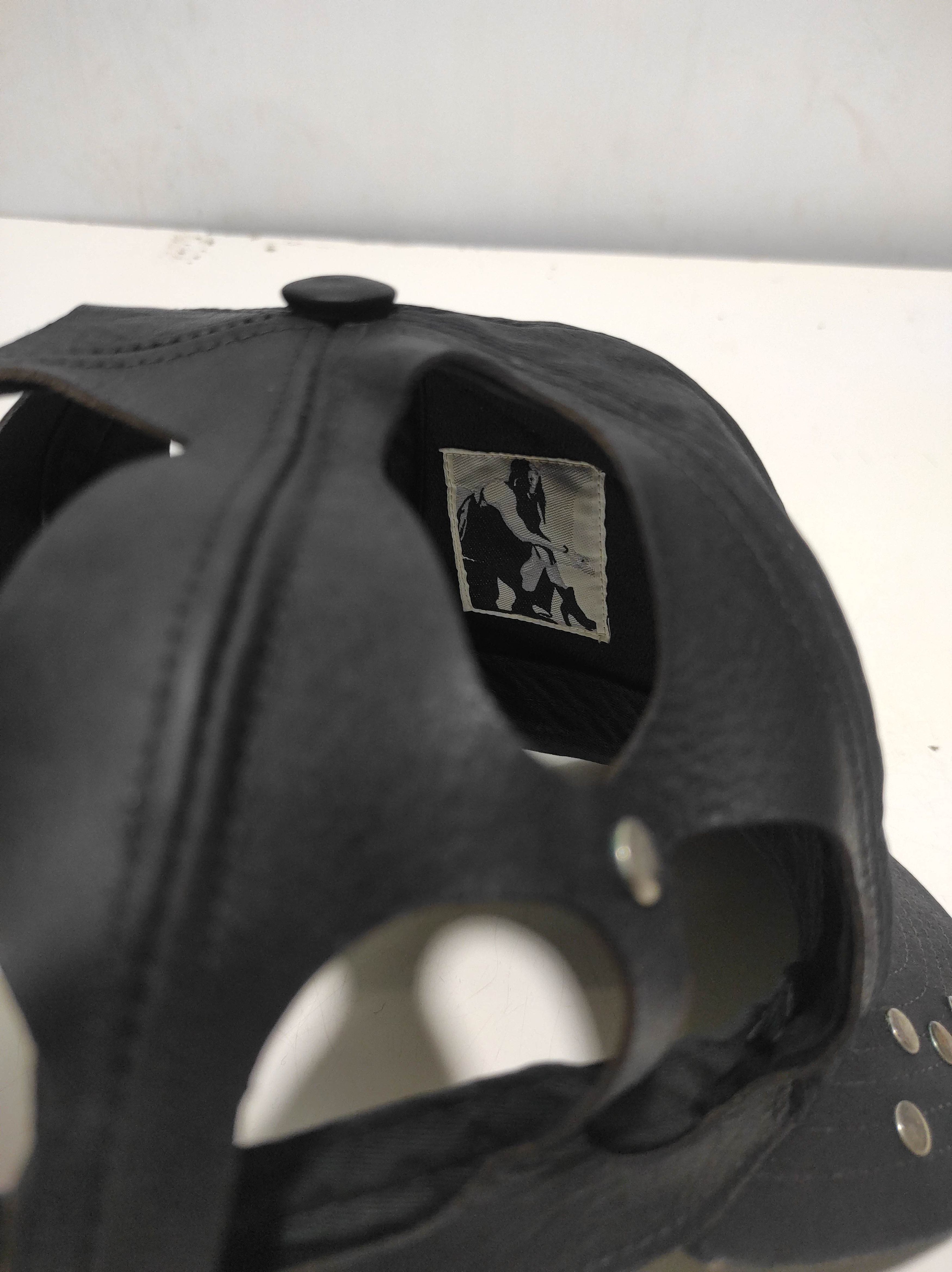 Rick Owens ❌SOLD❌Rick Owens Very Rare Leather Cap DRKSHDW Size ONE SIZE - 2 Thumbnail