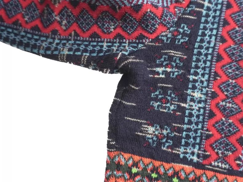 Kenzo KENZO 80's leather patchwork knit vintage Size M / US 6-8 / IT 42-44 - 7 Thumbnail