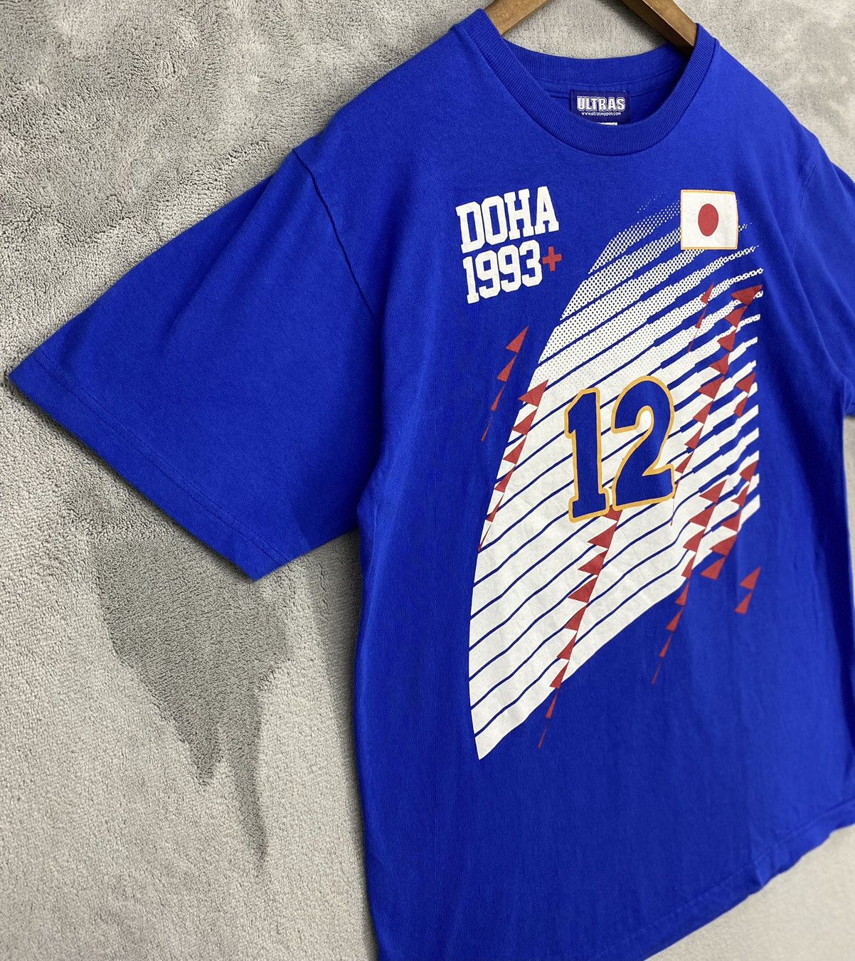 Rare Item Ultras Nippon Japan Doha 1993 Football T-Shirt