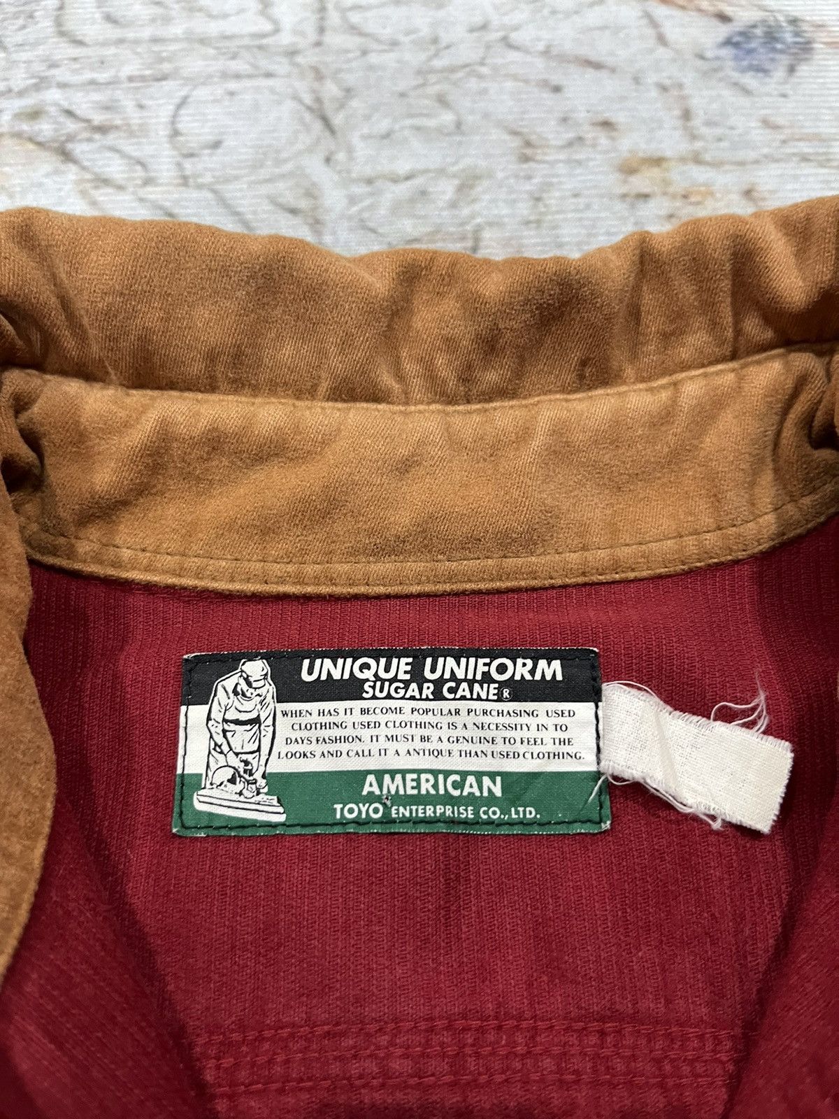 Sugar Cane Sugar Cane Unique Uniform Corduroy Suede Collar Size US XL / EU 56 / 4 - 4 Thumbnail