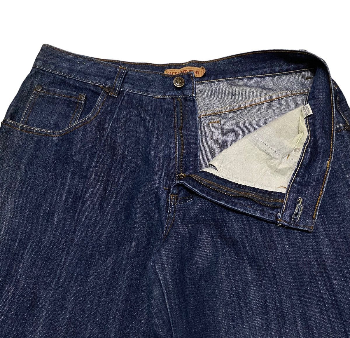14th Addiction × Japanese Brand × Vintage Rare Design Vintage Japanese Brand Pace Steed Jeans 1990s Size US 35 - 6 Thumbnail