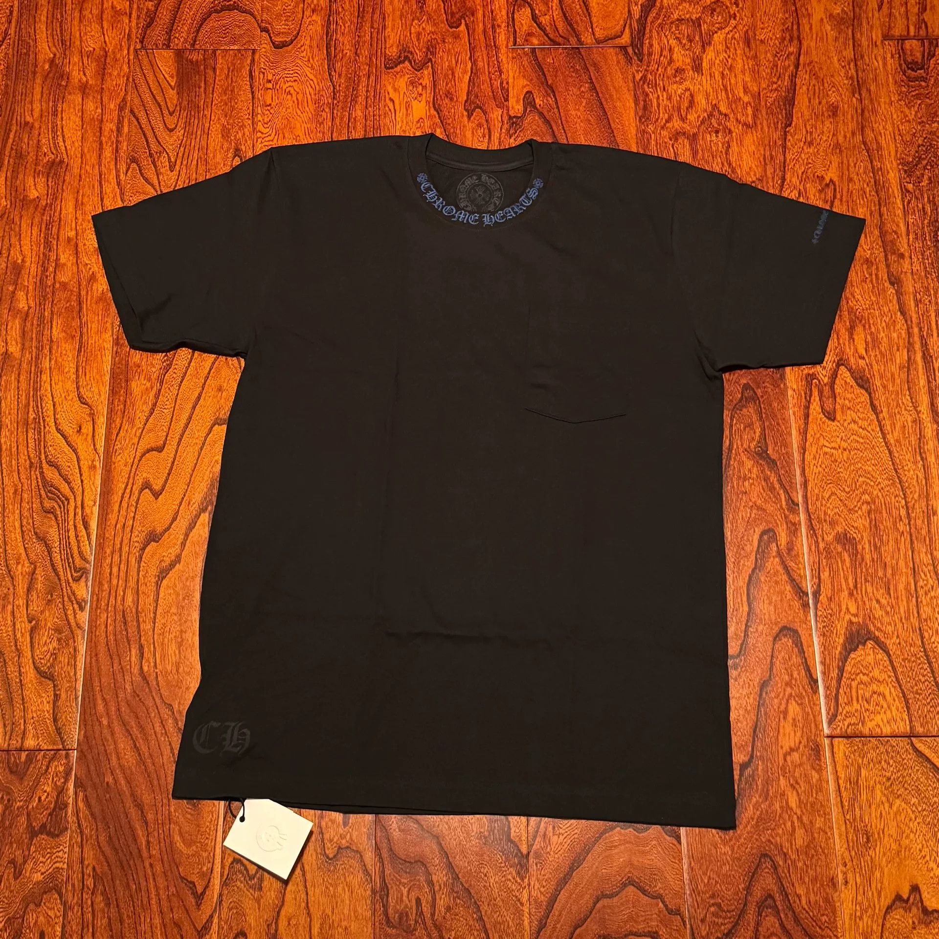 Chrome Hearts chrome hearts black blue letter print tee Size US L / EU 52-54 / 3 - 1 Thumbnail