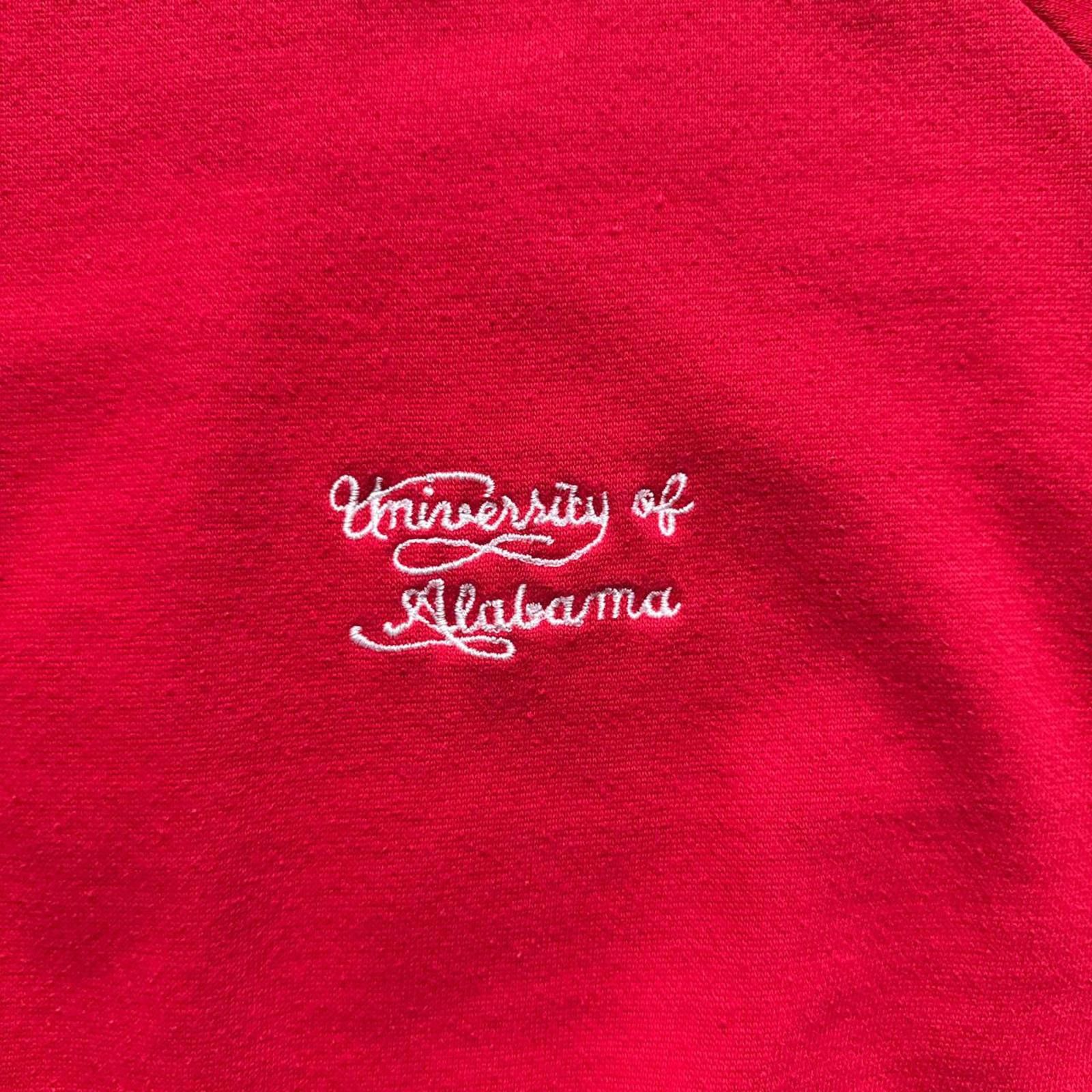 Champion University Of Alabama Red Crewneck With Embroidered Logo 90s Size US L / EU 52-54 / 3 - 4 Thumbnail