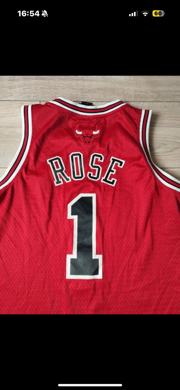 Adidas Adidas Chicago Bulls Rose #1 Vintage Jersey NBA size S Size US S / EU 44-46 / 1 - 10 Thumbnail