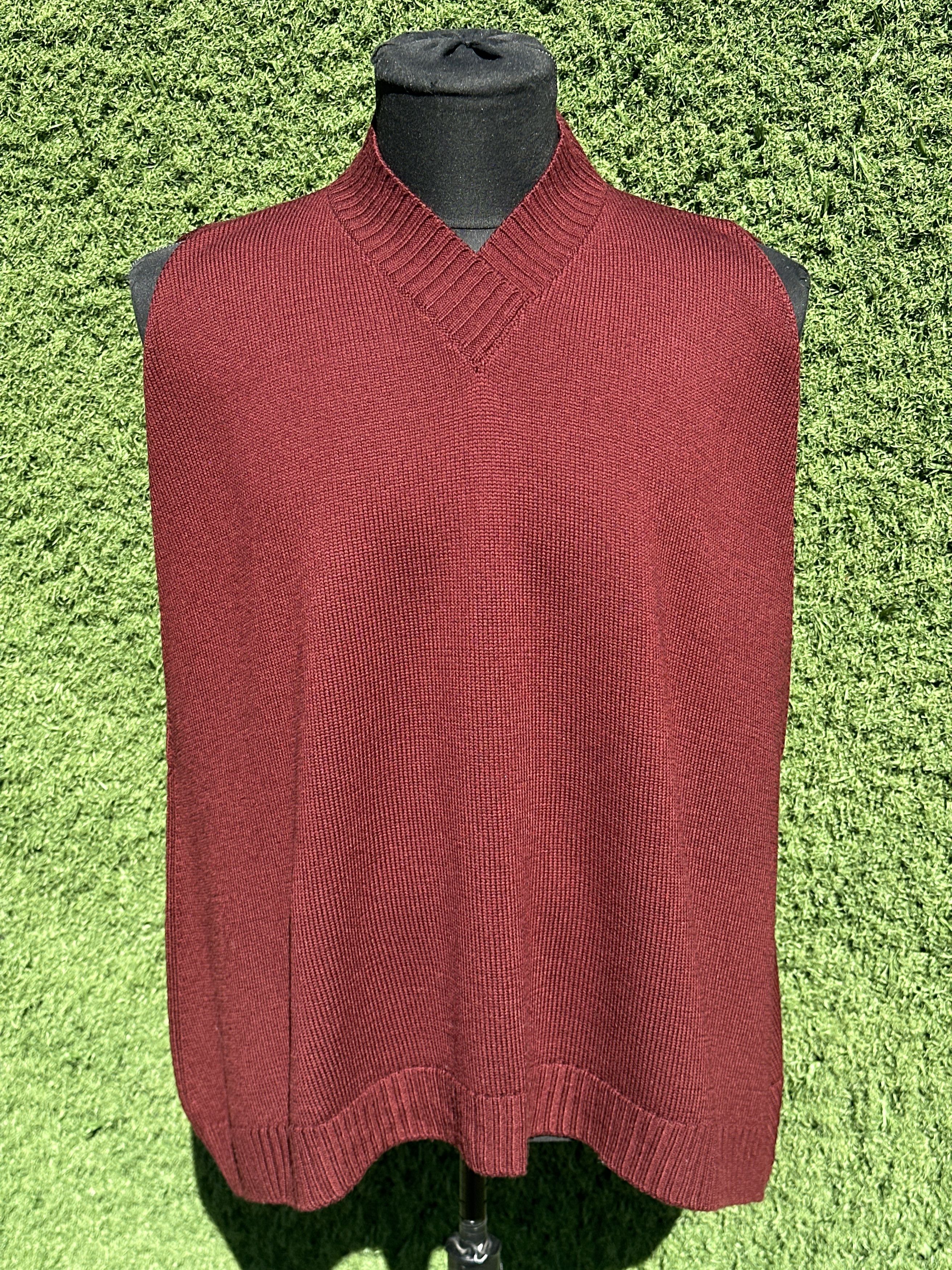 eskandar Eskandar 100% Merino Wool Oversized A-Shape Vest One Size Size ONE SIZE - 4 Thumbnail