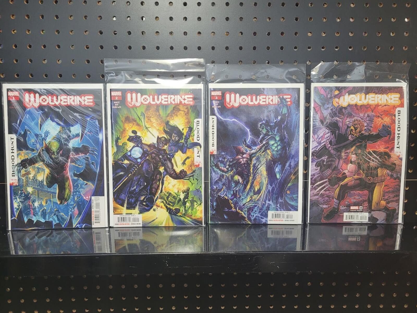 Marvel Comics Wolverine: Blood Hunt #1-4 Complete Set - Marvel 2024 - NM Size ONE SIZE - 1 Thumbnail