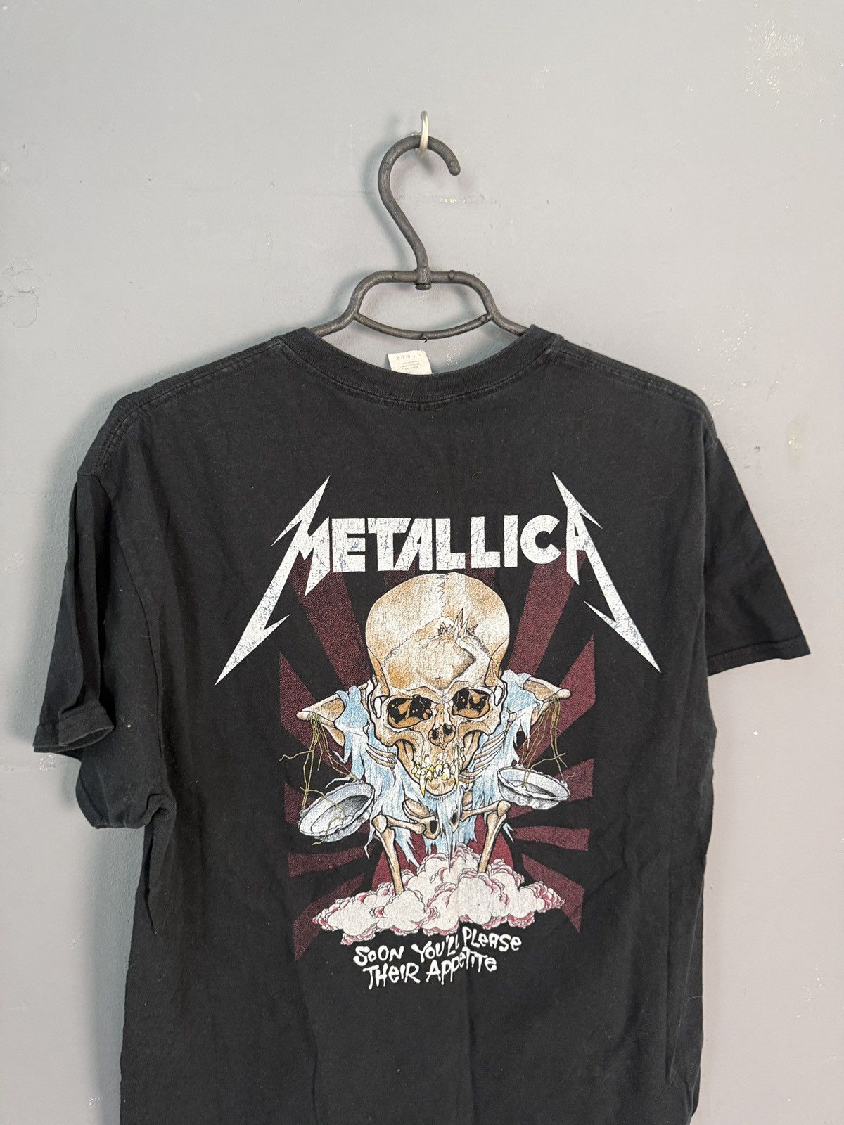 Metallica Vintage 00’s Metallica Tee Shirt Double Logo y2k Size US L / EU 52-54 / 3 - 6 Thumbnail