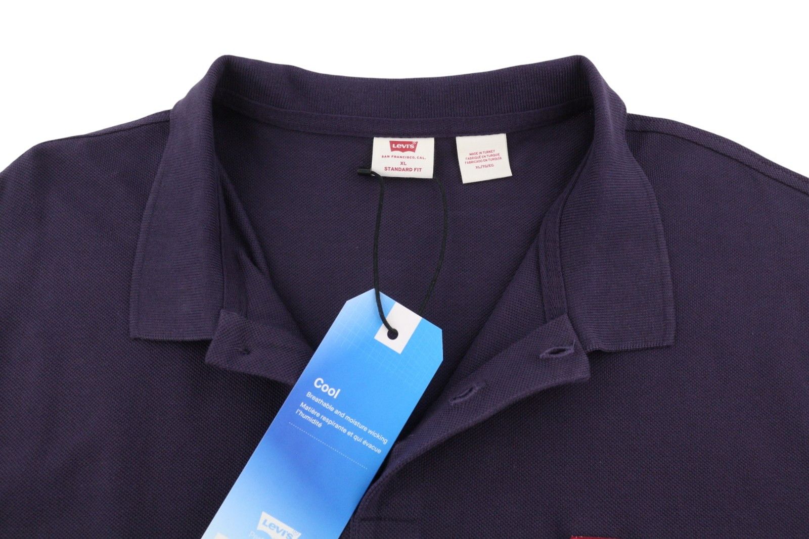 Levi's STANDARD FIT XL Purple Cotton Patch Logo 87873 Size US XL / EU 56 / 4 - 6 Thumbnail