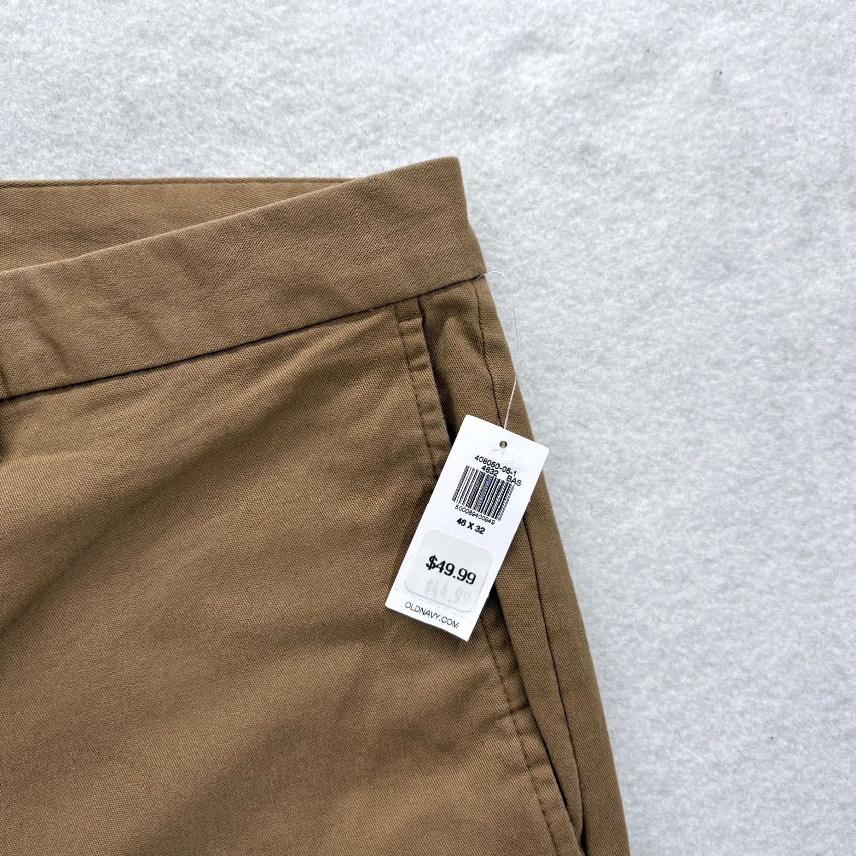 Old Navy Old Navy Pants Built-In Flex Chino Mens 46x32 Brown Athletic Fit Stretch Casual Pants Size US 30 / EU 46 - 3 Thumbnail
