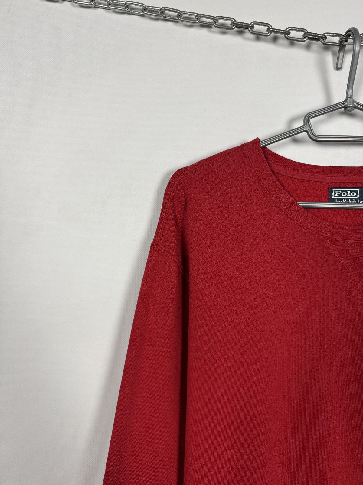 Polo Ralph Lauren Men’s Vintage Polo Ralph Lauren Red Crewneck Sweatshirt XL Size US XL / EU 56 / 4 - 3 Thumbnail