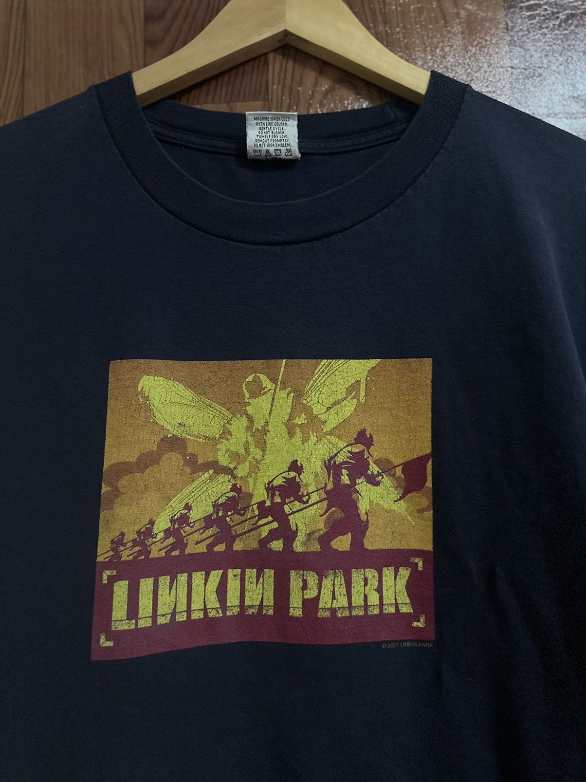 Band Tees × Vintage Linkinpark 2001 Size US M / EU 48-50 / 2 - 2 Thumbnail