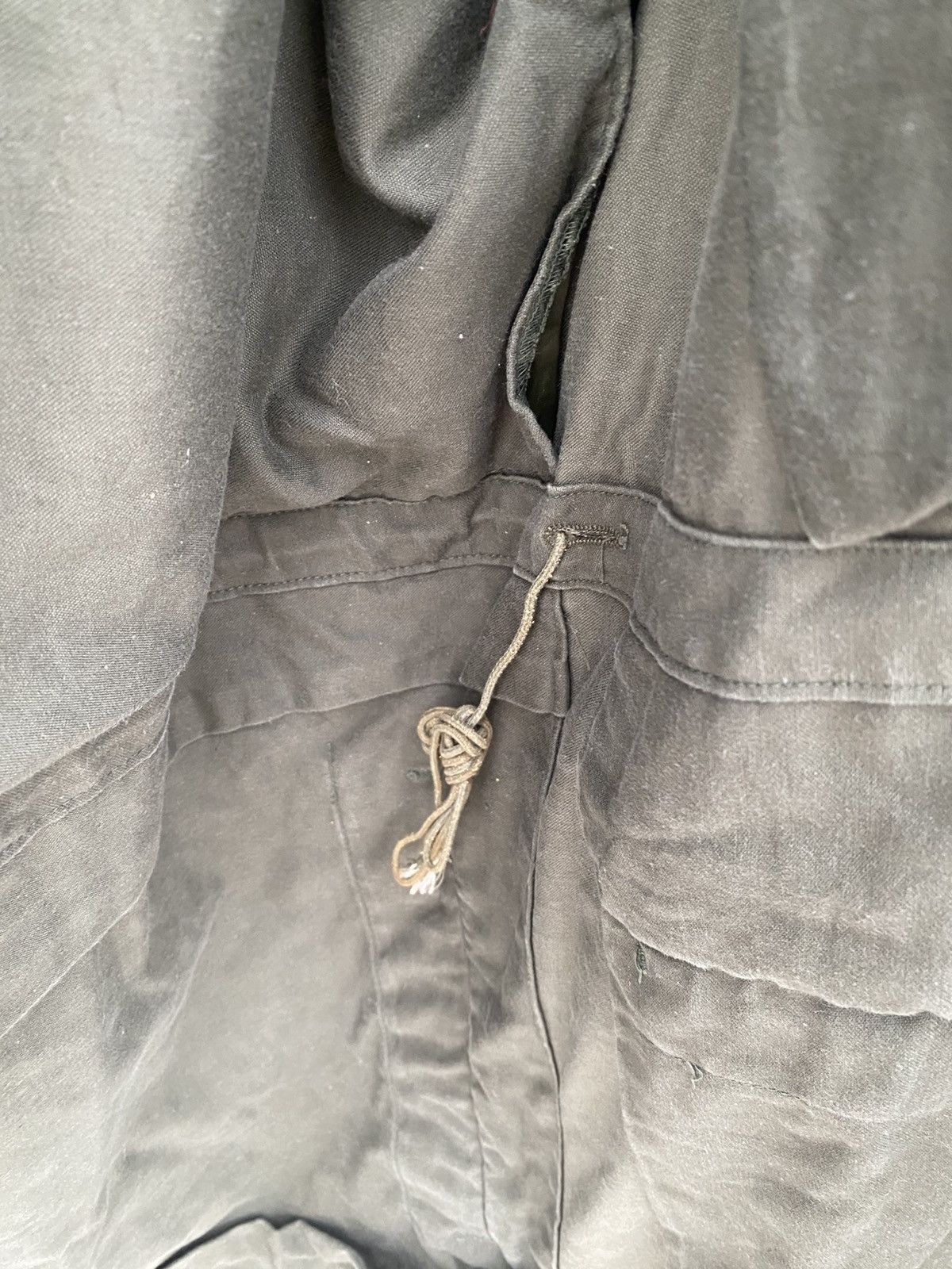 Vintage Vintage 1980s Army Issue Nazi Parka Belgian Seyntex Size US L / EU 52-54 / 3 - 7 Thumbnail