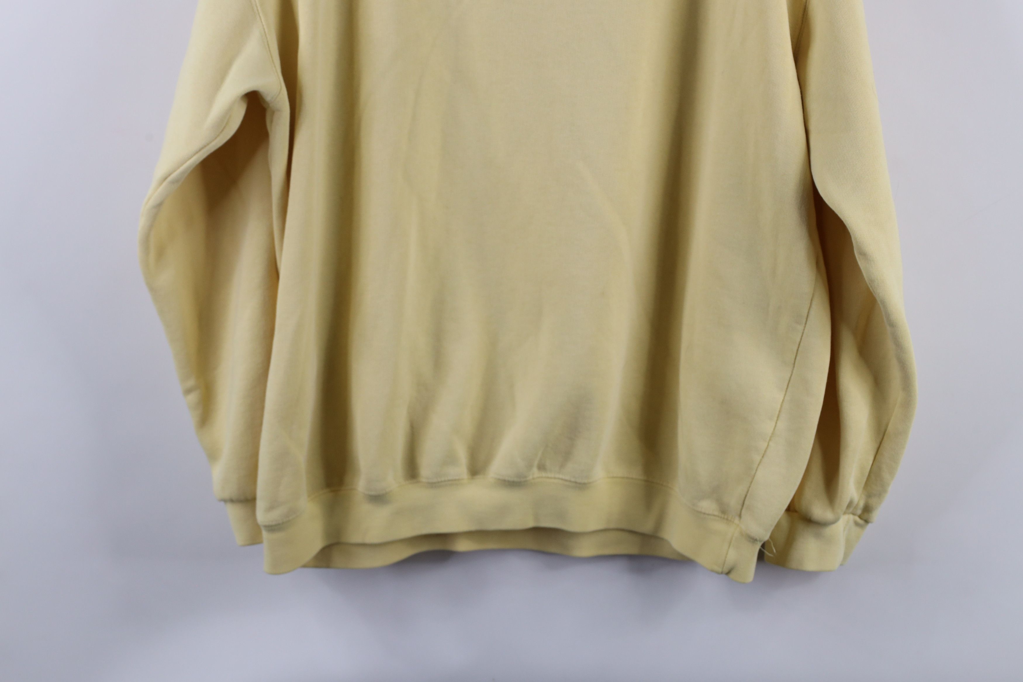 Vintage Vintage 90s Country Primitive Garden Bee Collared Sweatshirt Size L / US 10 / IT 46 - 11 Thumbnail