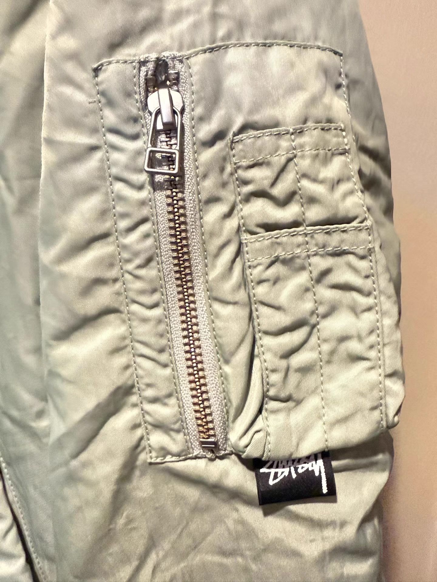 Stussy Stussy SS22 Dyed Nylon Bomber Jacket Ｑ20 Size US S / EU 44-46 / 1 - 3 Thumbnail