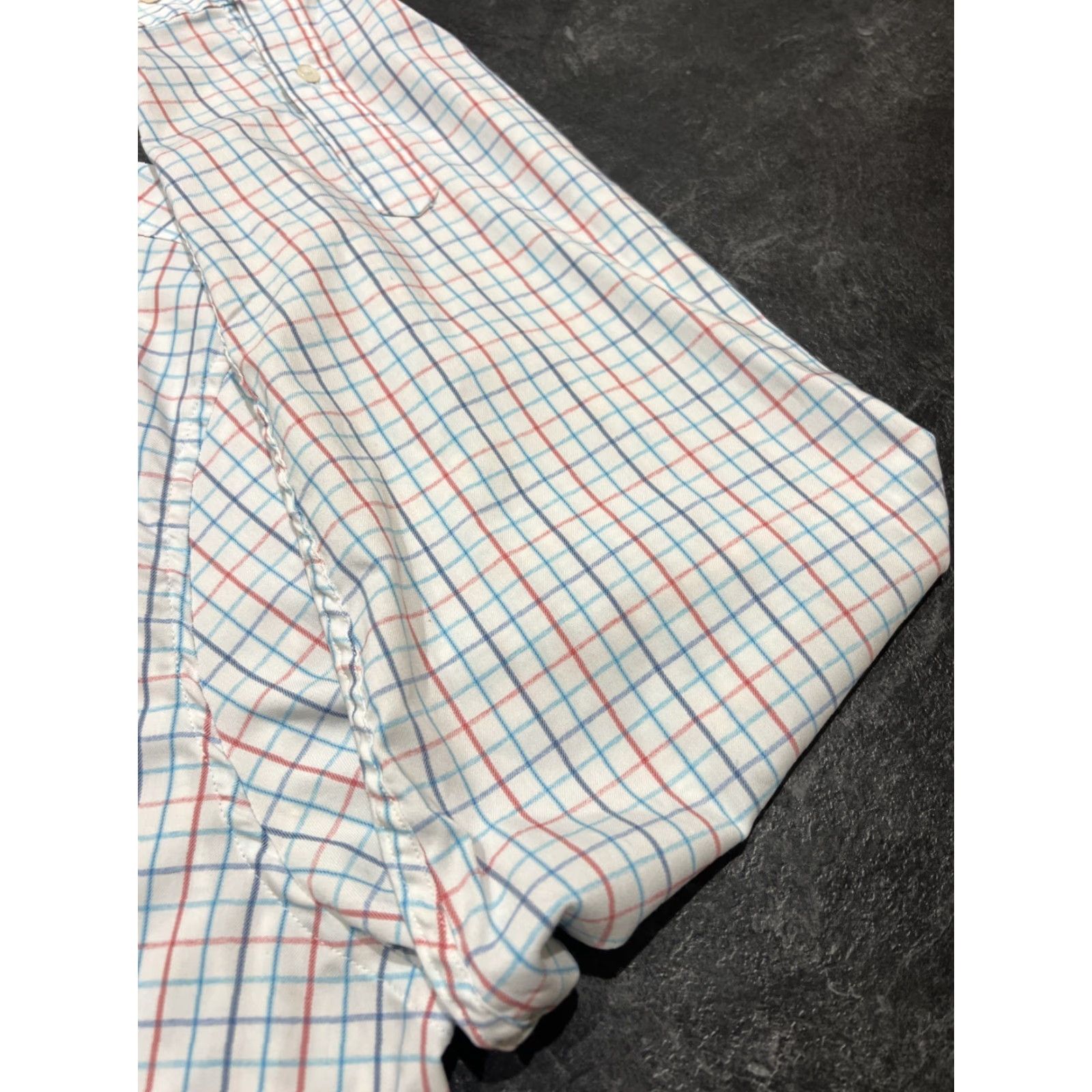 johnnie-O johnnie-O Prep-Formance Men's Plaid Check Shirt XL Long Sleeve Button Up Logo Casual All Seasons Size US XL / EU 56 / 4 - 3 Thumbnail