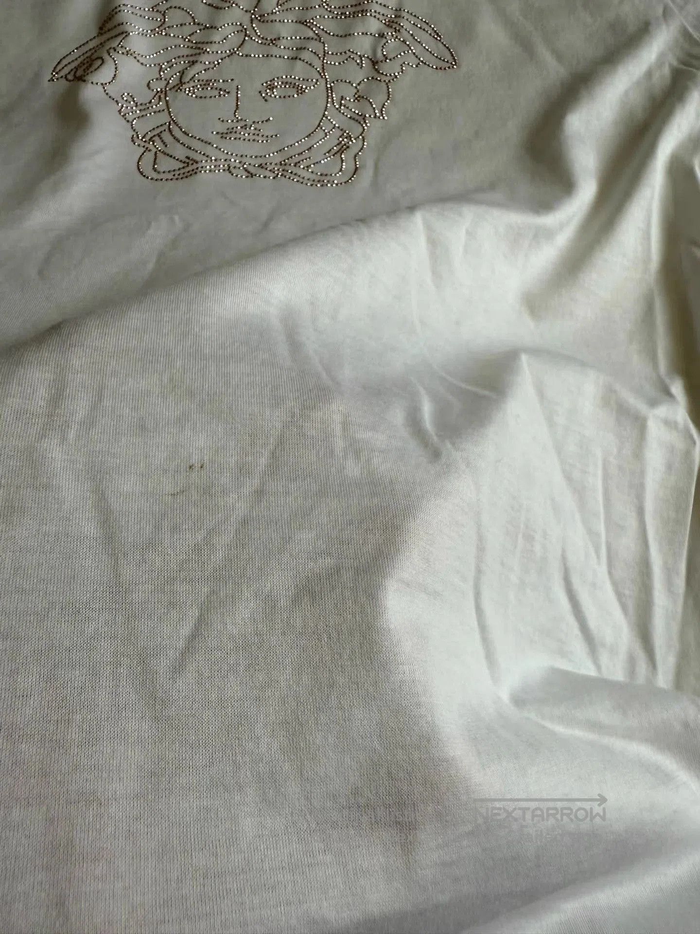 Versace White Medusa Print Short Sleeve T-Shirt. Size US S / EU 44-46 / 1 - 5 Thumbnail