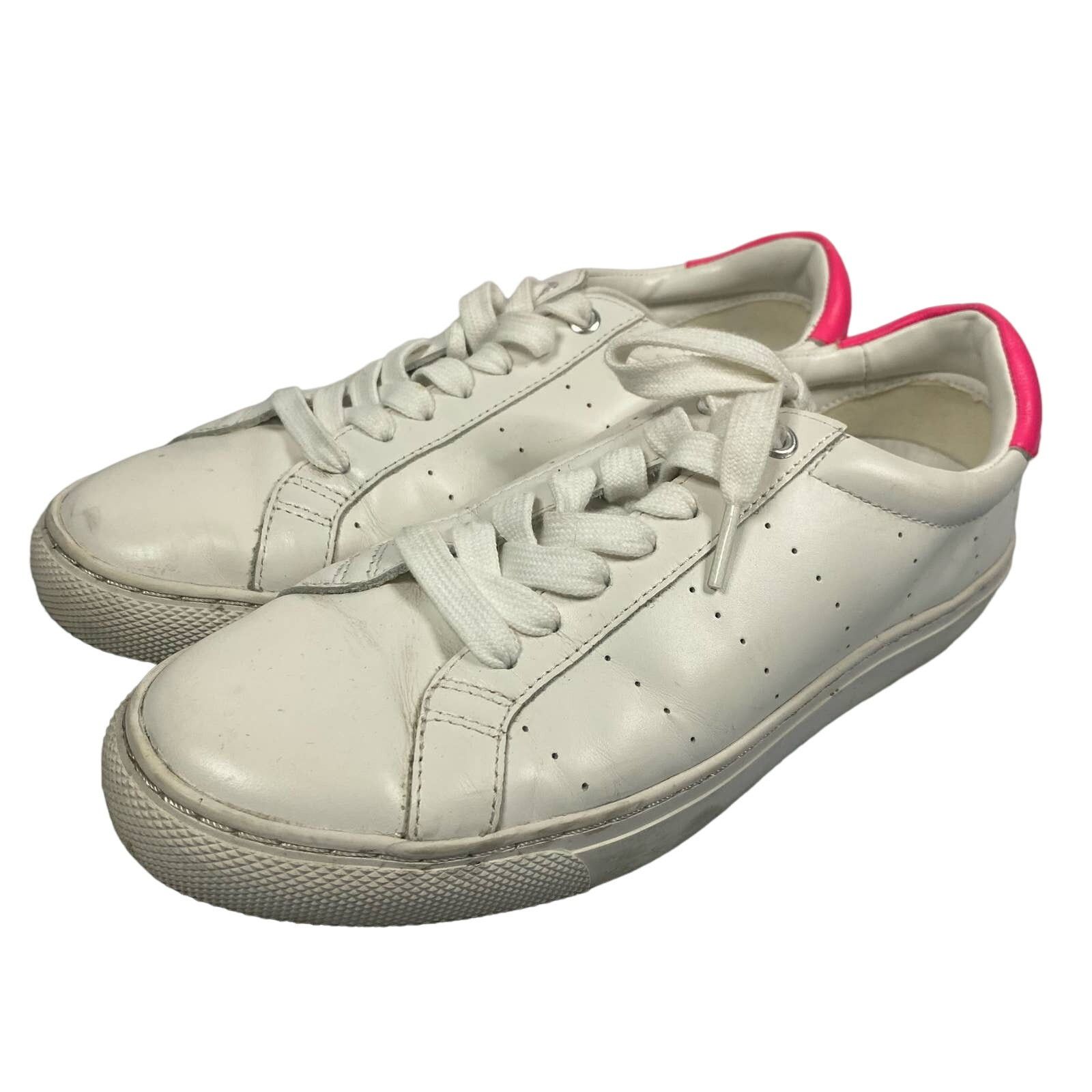 J.Crew J. CREW Saturday Sneakers in White Leather Size 8 Size US 8 / IT 38 - 1 Thumbnail