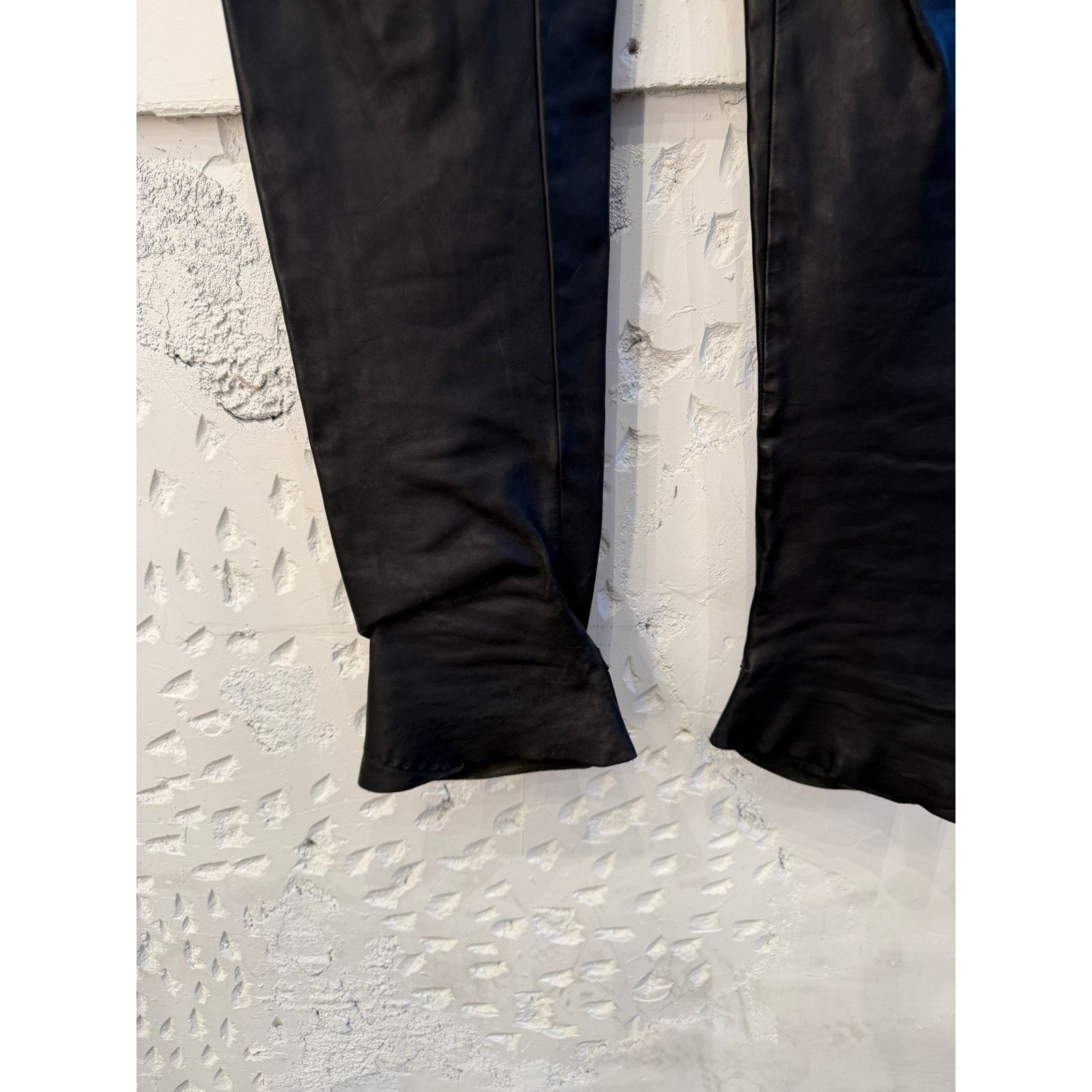 Ma+ MA+ Black Leather Pants Size US 32 / EU 48 - 3 Thumbnail