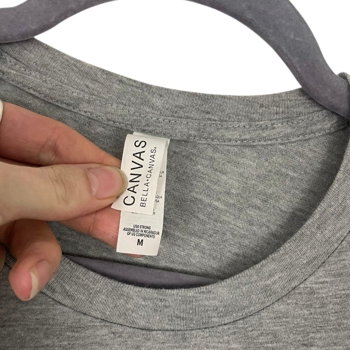 Other Bella + Canvas Grey Taylor's Version Graphic Tee Size M / US 6-8 / IT 42-44 - 7 Thumbnail