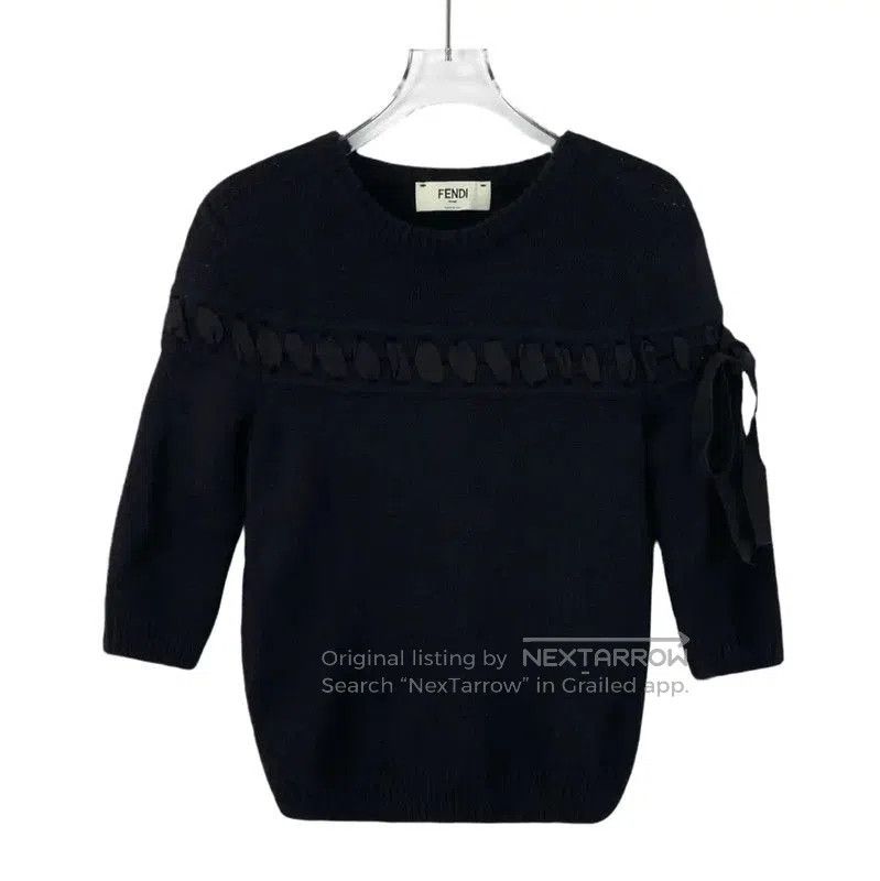 Fendi Fendi Black Knit Sweater for Women . Size S / US 4 / IT 40 - 1 Thumbnail