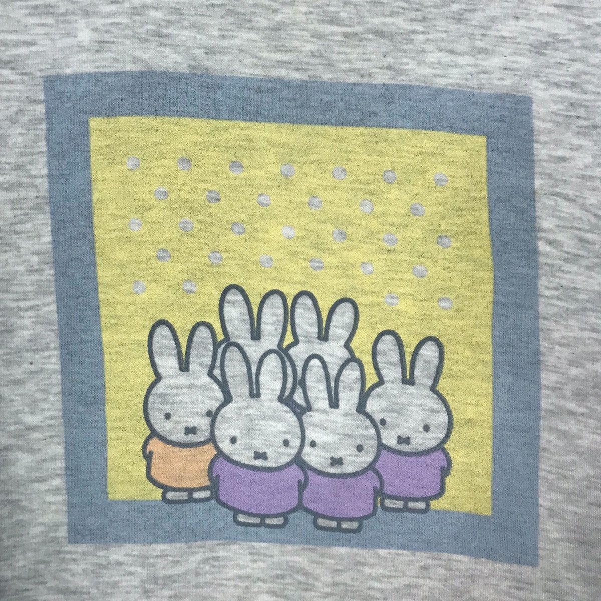 Vintage Vintage Miffy Dick Bruna Pullover Jumper Sweatshirt Size US M / EU 48-50 / 2 - 3 Thumbnail