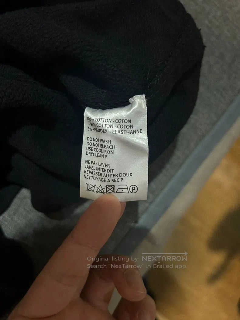 Haider Ackermann Haider Ackermann Black Floral Embroidered Sweatshirt. Size US XS / EU 42 / 0 - 7 Thumbnail