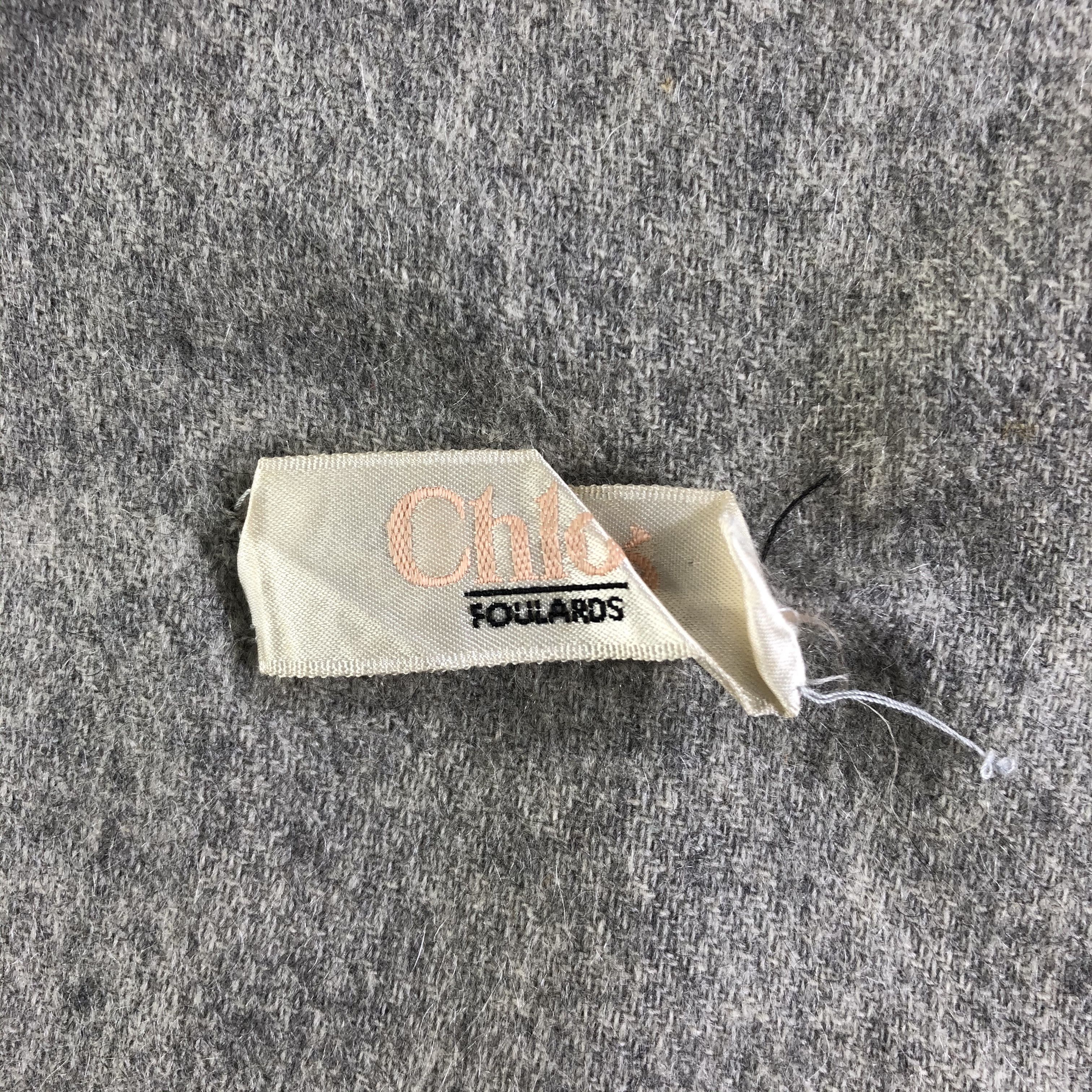 Chloe Chloe Cashmere Scarf / Muffler / Neckwear P141 Size ONE SIZE - 8 Thumbnail