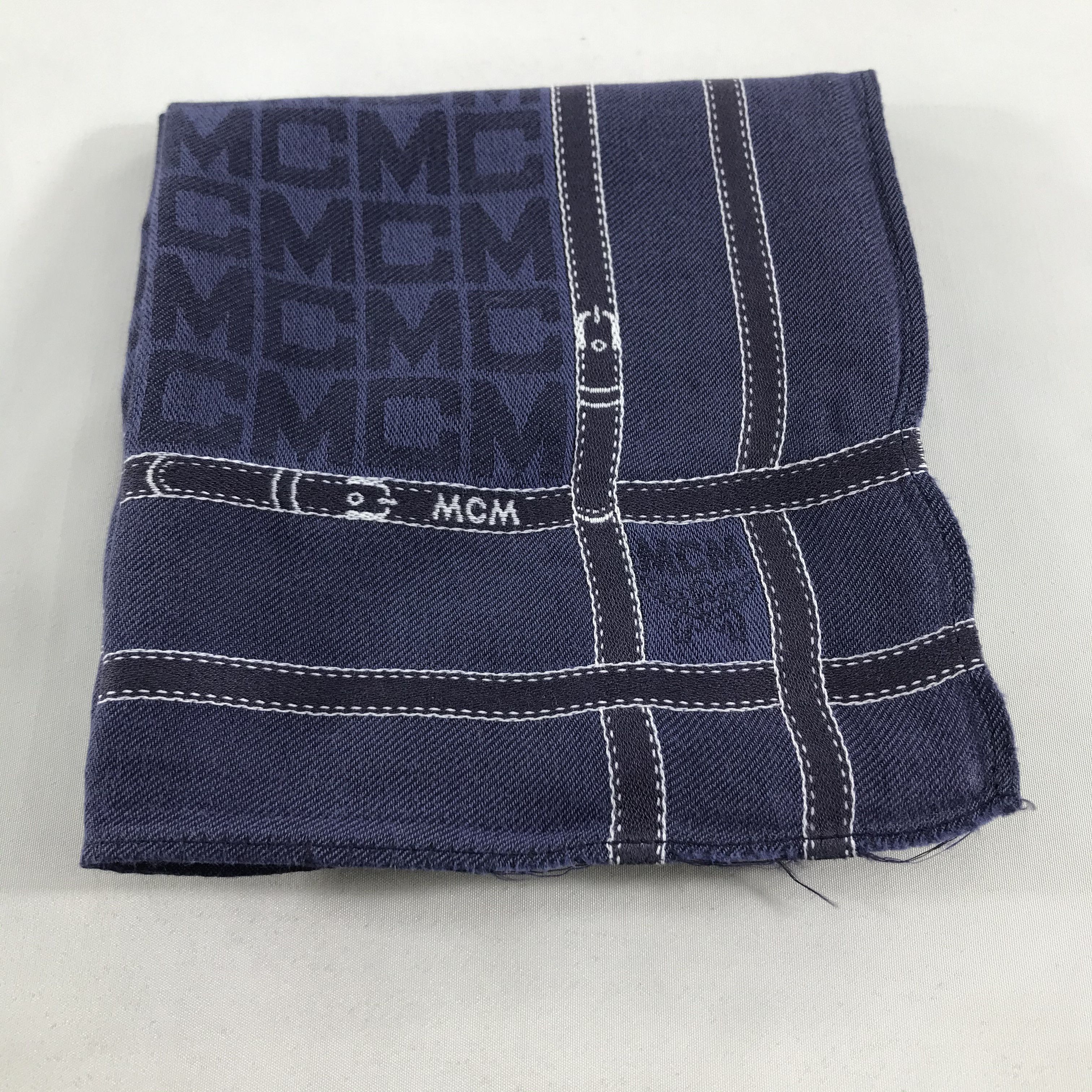 MCM MCM Monogram Handkerchief Neckerchief Bandana H77 Size ONE SIZE - 6 Thumbnail