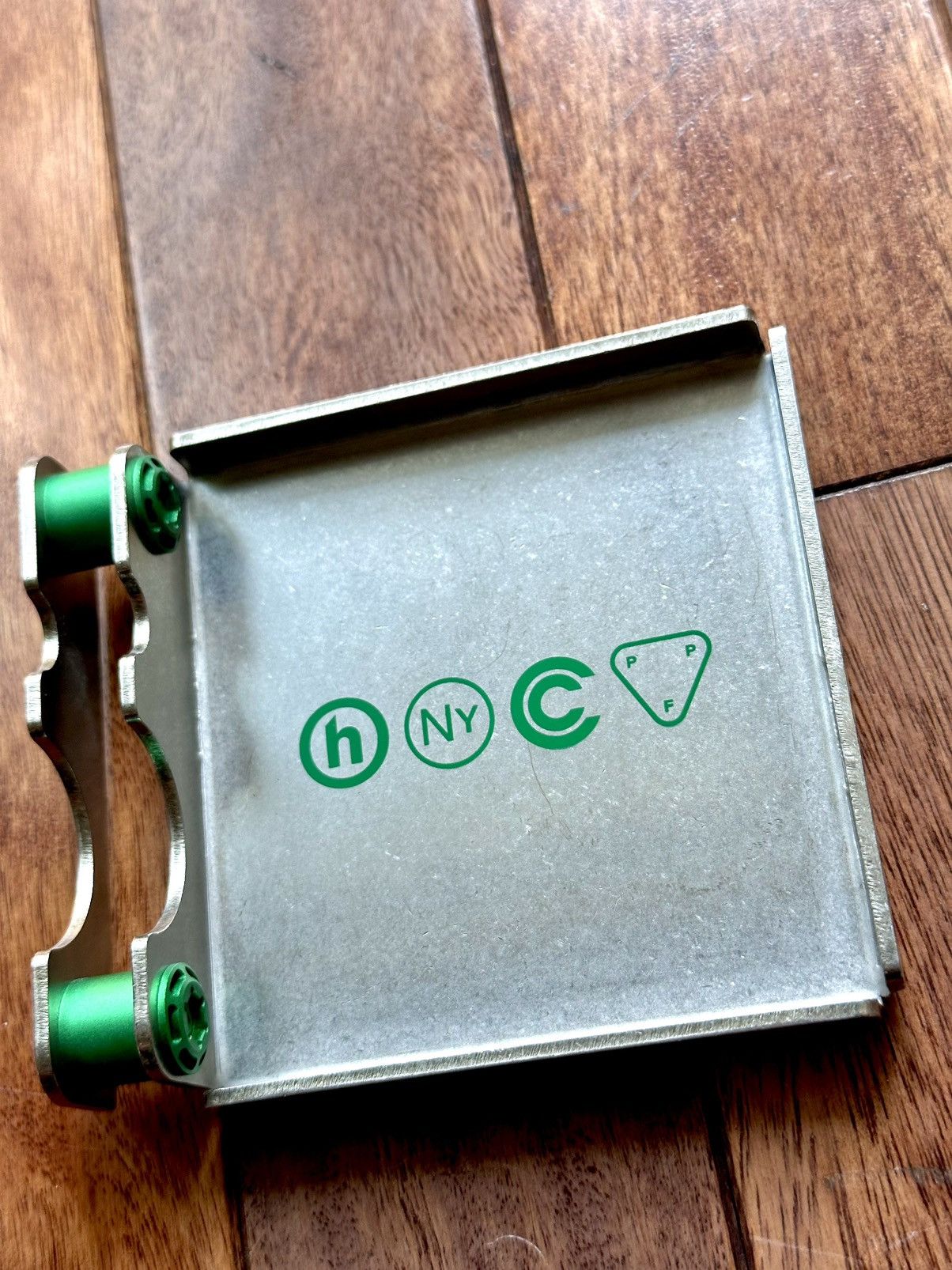 Hidden Industrial Metal Ashtray