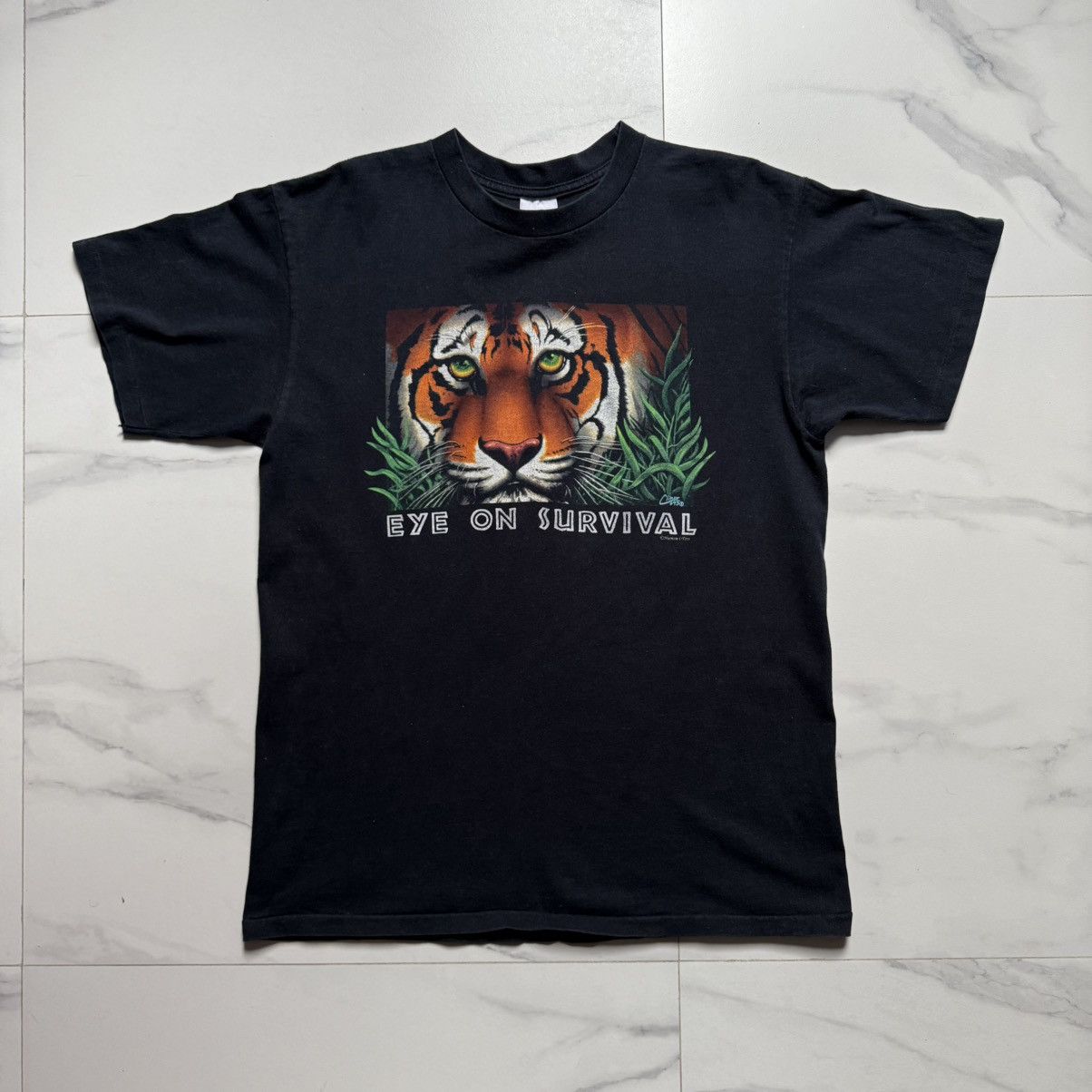 Anvil Vintage Eye On Survival ‘93 Tee Size US L / EU 52-54 / 3 - 2 Thumbnail