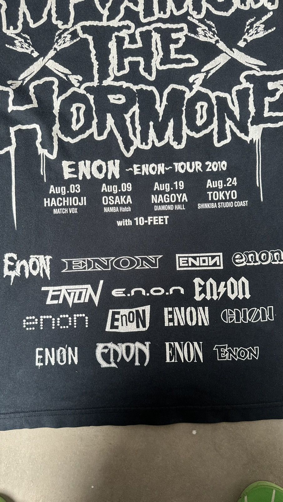 Japanese Brand VINTAGE MTH ENON MAXIMUM THE HORMONE JAPANESE METAL BAND TEE Size US M / EU 48-50 / 2 - 8 Thumbnail