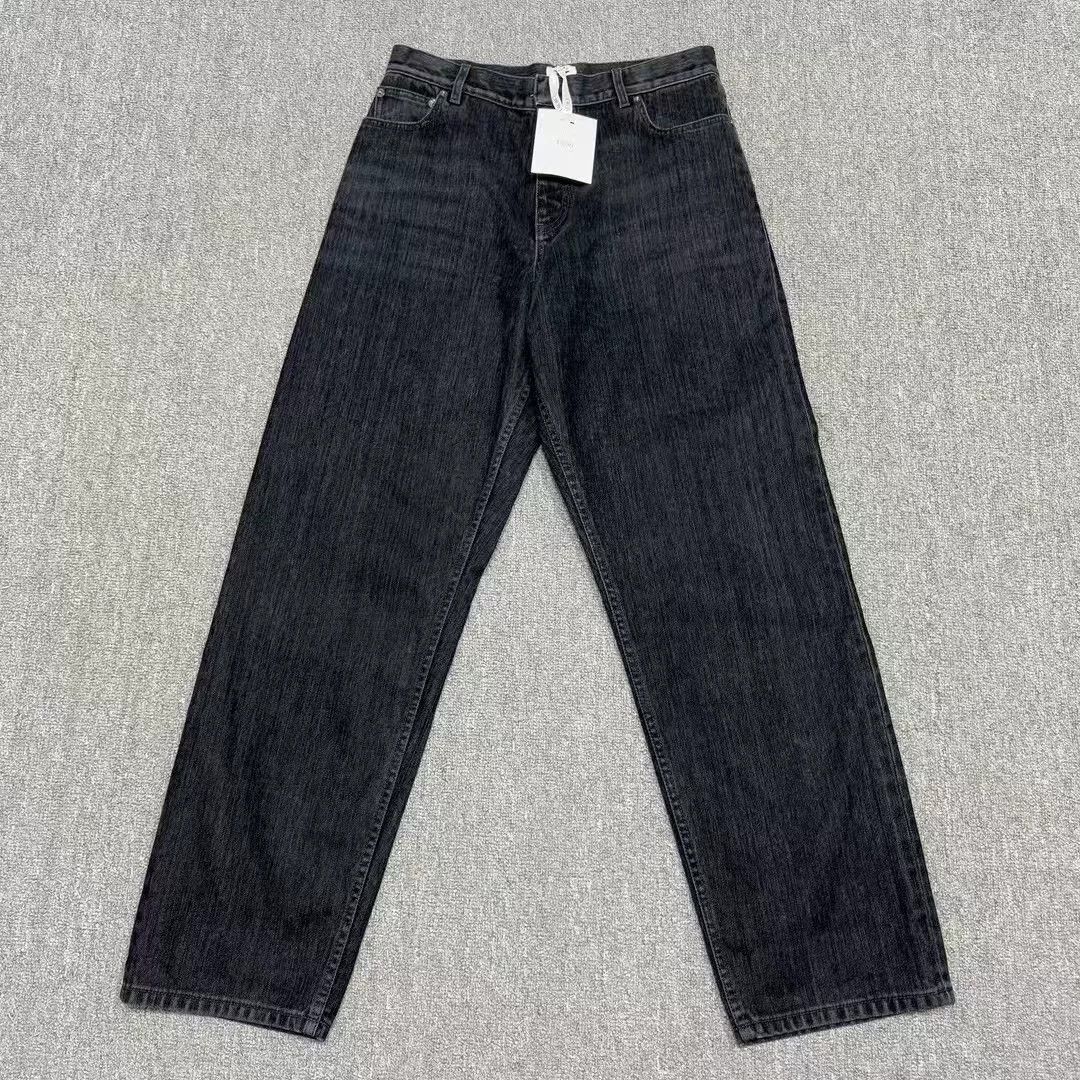 Dior Christian Dior New Black Gray Jeans Size US 36 / EU 52 - 1 Thumbnail