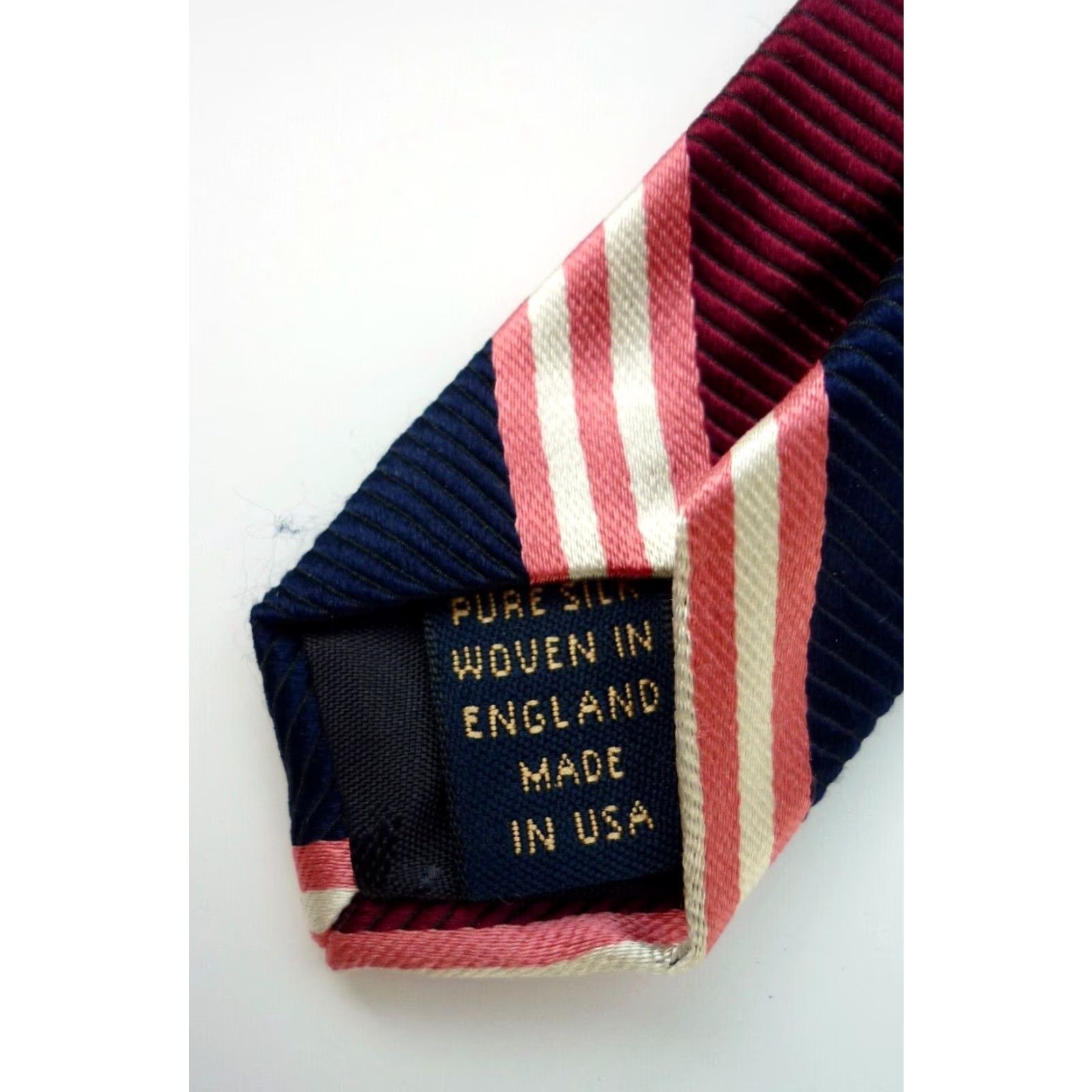 Brooks Brothers Brooks Brothers Makers Silk Tie Woven in England Made in USA Multicolor Stripes 60" 3.75" Silk Men Tie Size ONE SIZE - 7 Thumbnail