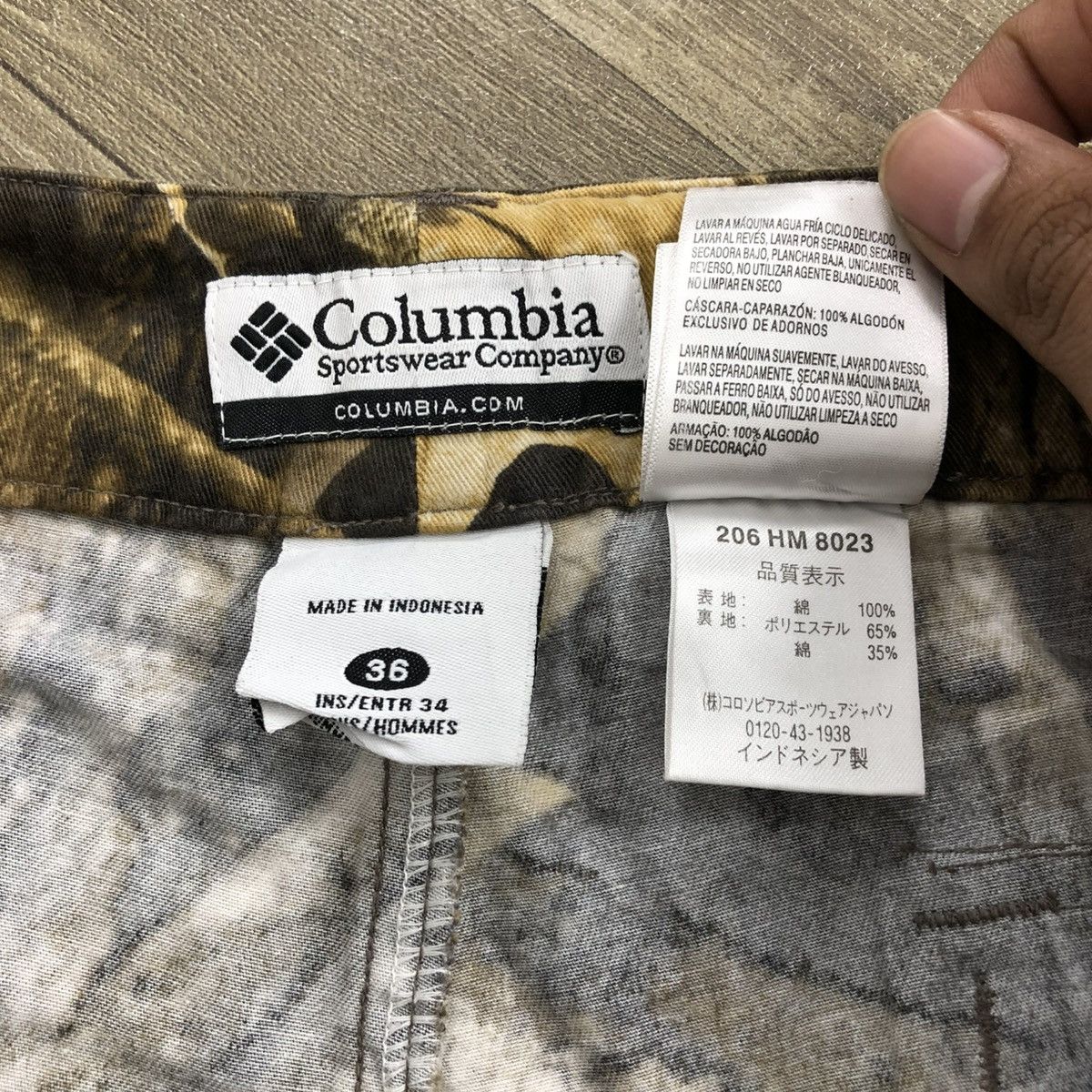 Columbia Columbia Timberwolf Mossy Oak Realtree Camo Cargo Pants Size US 38 / EU 54 - 11 Thumbnail