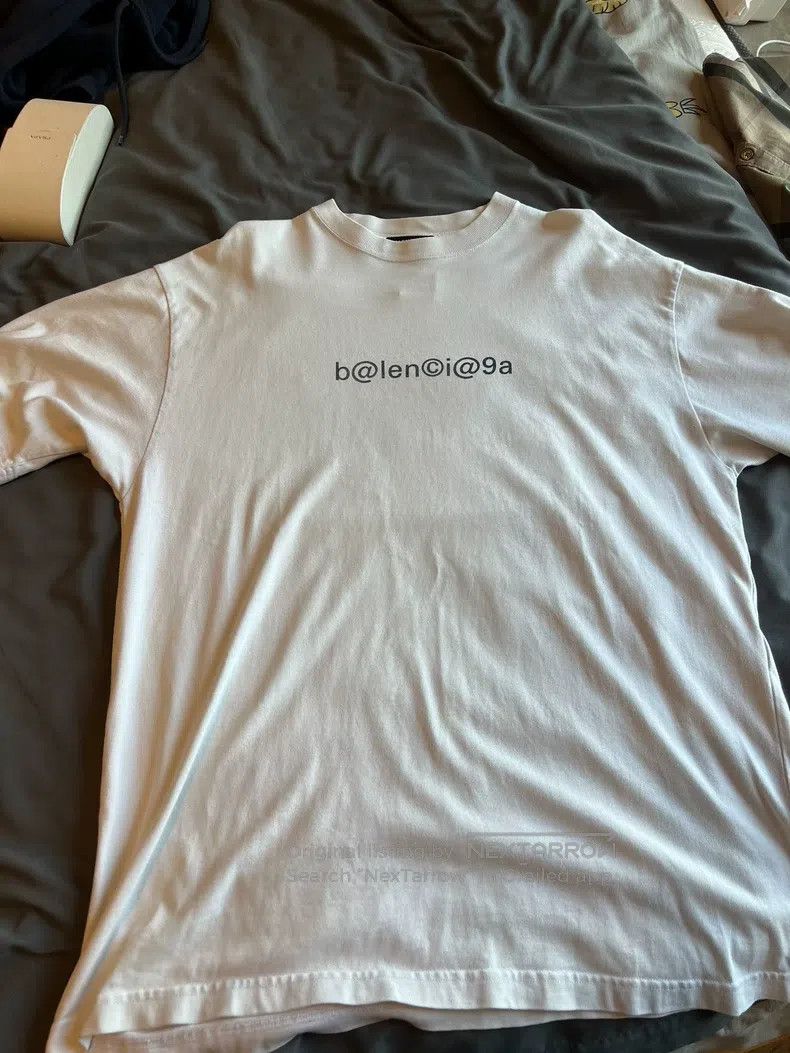 Balenciaga Balenciaga Slim fit round neck short sleeve T-shirt, white Size US XS / EU 42 / 0 - 1 Thumbnail