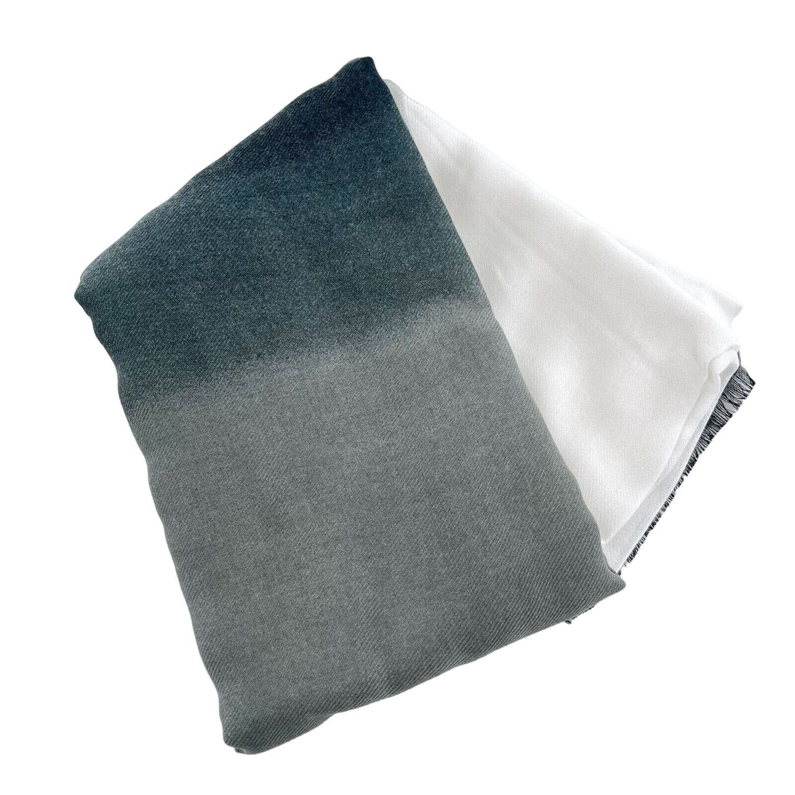 Other Carly Cushnie Horizon Grey Ombre Scarf Gray Rachel Zoe Size ONE SIZE - 2 Thumbnail