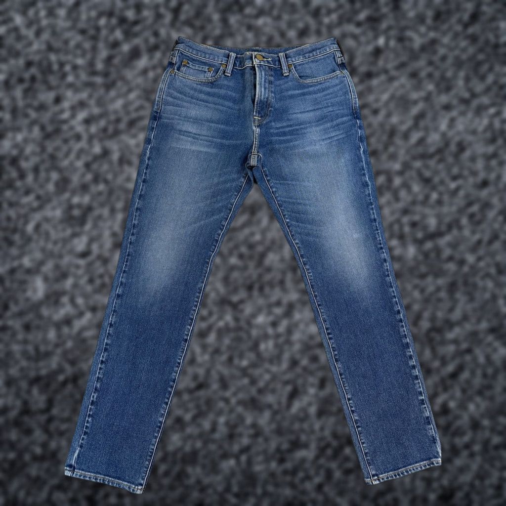 Flint And Tinder Flint & Tinder Jeans Mens 32x30 Blue Denim Tapered Medium Wash Mid Rise Sample Size US 32 / EU 48 - 1 Thumbnail