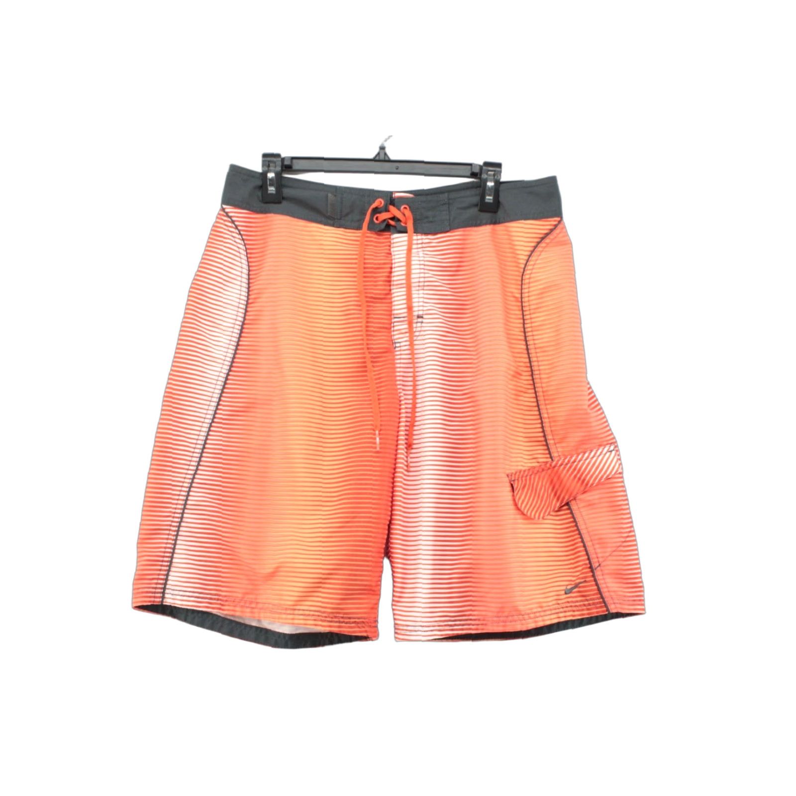 Nike Nike Board Shorts Men 34 Orange & Red Swim Trunks Pocket Classic Style 709959 Size US 34 / EU 50 - 1 Thumbnail