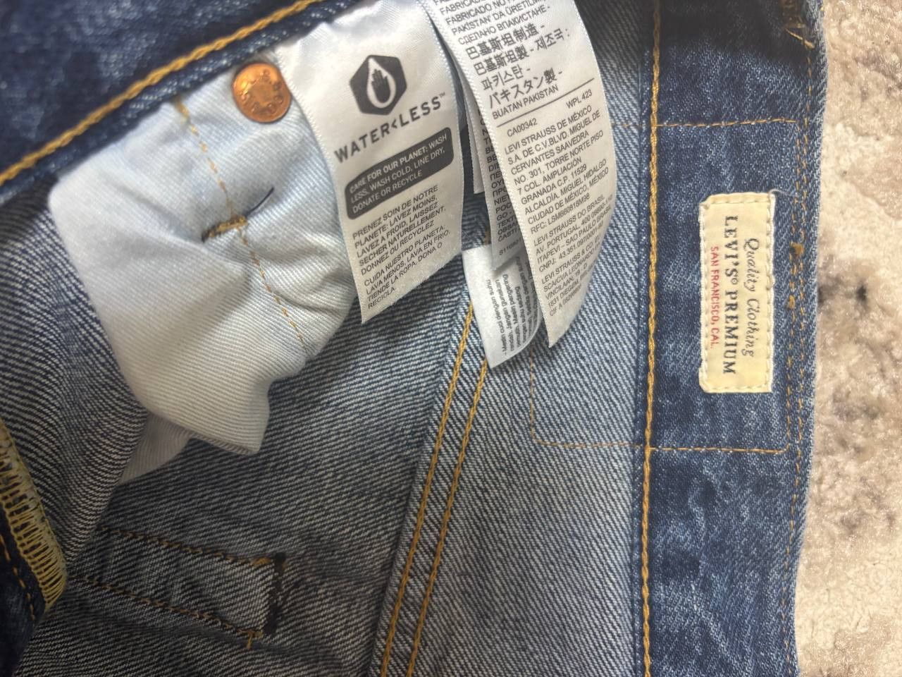 Levi's Vintage Levi's Premium 501 Blue Jeans 80's and 90's unisex Size US 28 / EU 44 - 15 Thumbnail