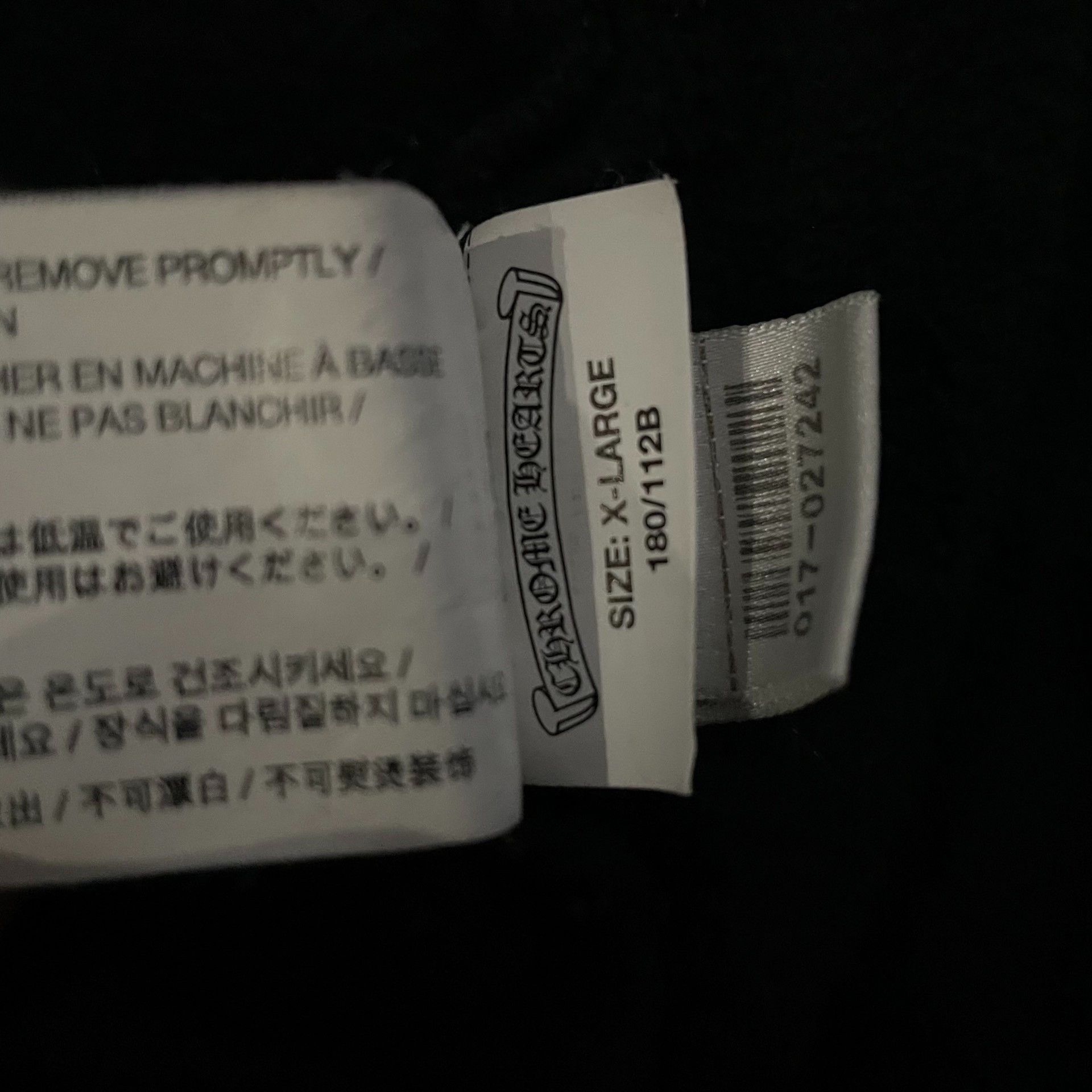 Chrome Hearts Chrome Hearts Black Horseshoe Print XL Hoodie Size US XL / EU 56 / 4 - 5 Thumbnail