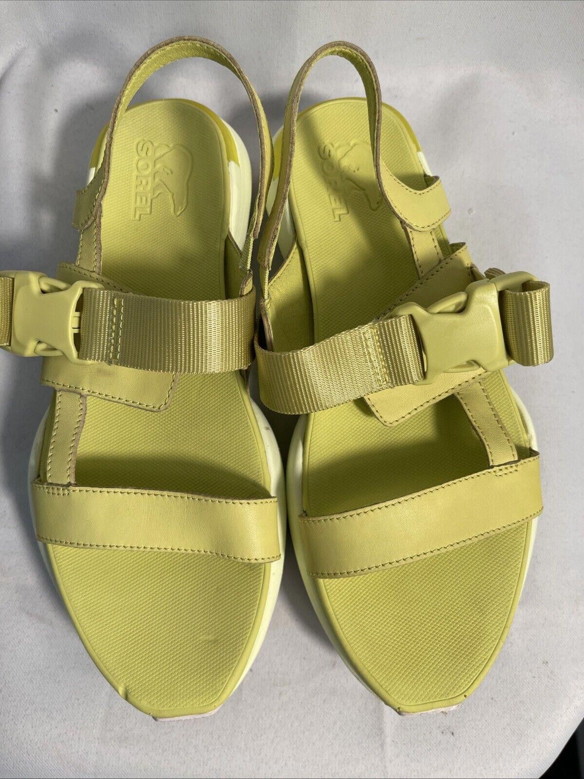 SOREL SOREL Kinetic Impact Platform Sandal Size 7.5 Like Green Size US 7.5 / IT 37.5 - 3 Thumbnail
