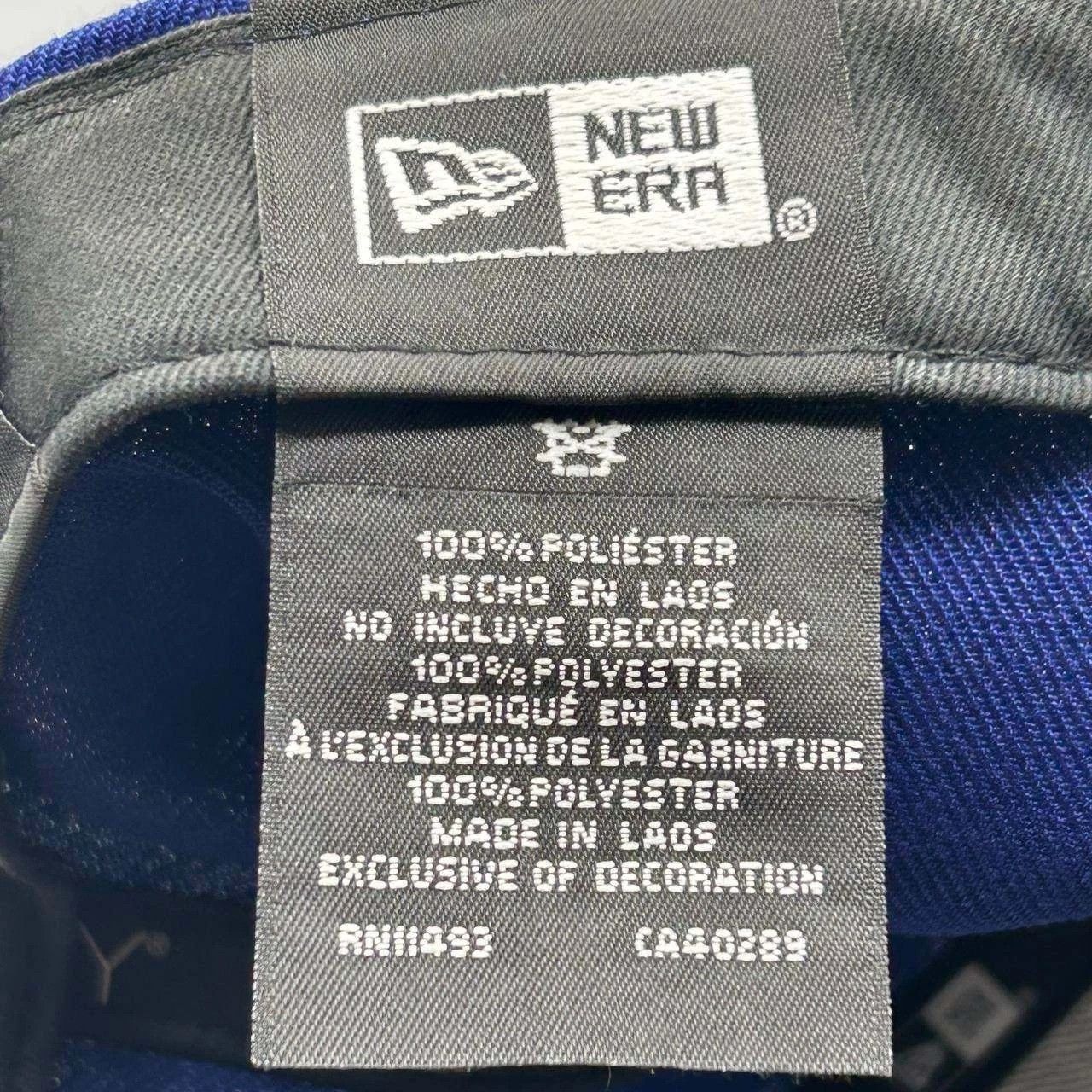 New Era Los Angeles LA Dodgers Hat Men 7 5/8 Embroidered Fitted Size ONE SIZE - 5 Thumbnail