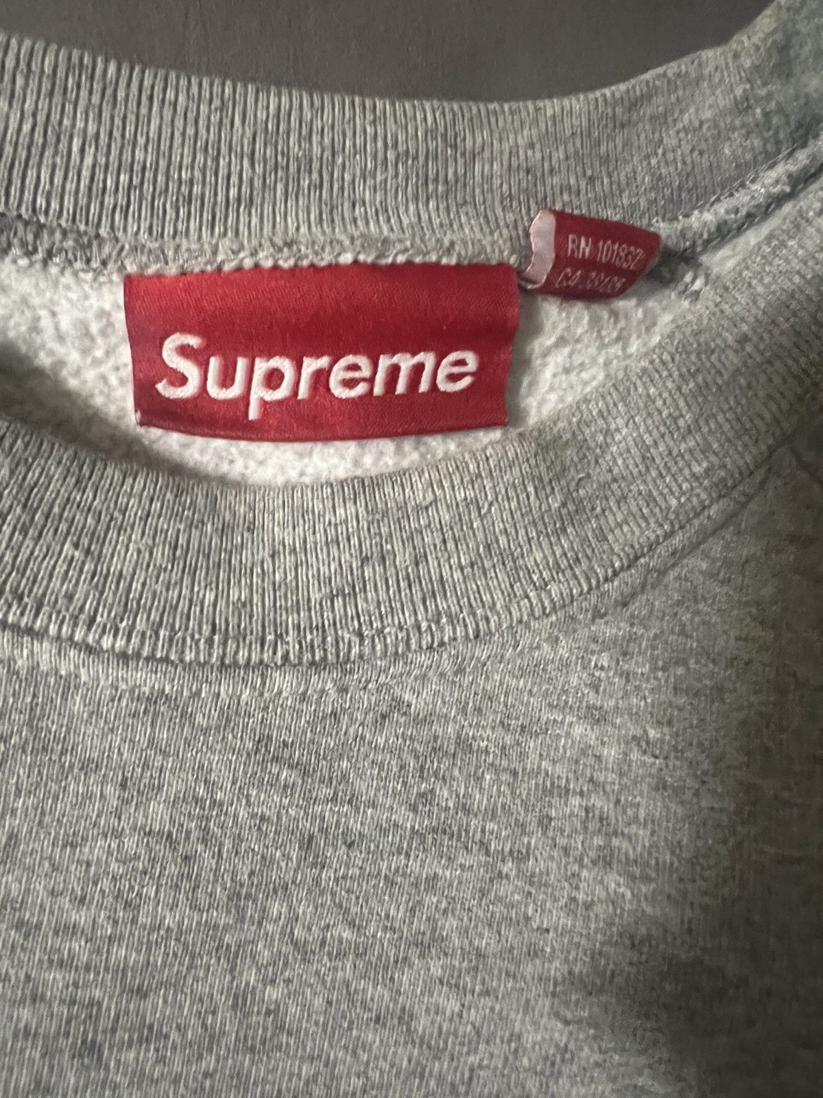Supreme Supreme Small Bogo Grey Size US L / EU 52-54 / 3 - 3 Thumbnail