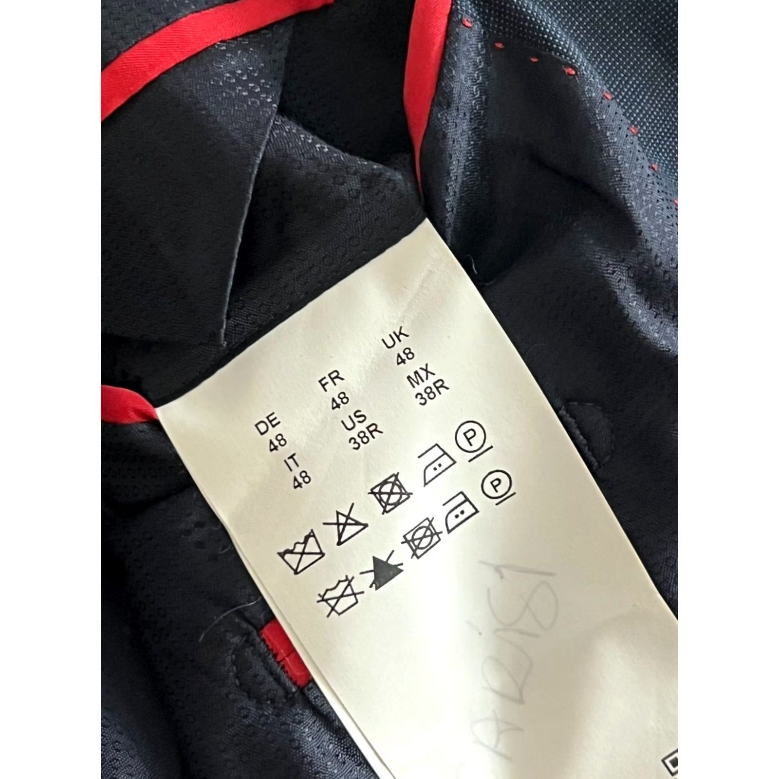 Hugo Boss Hugo Boss Mens Suit Jacket Blue 38 Long 2-Button Closure Long Sleeve Coat/Two-Button Jacket Size US M / EU 48-50 / 2 - 7 Thumbnail