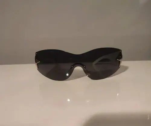 Japanese Brand Sunglasses with star vintage black white retro y2k unisex Size ONE SIZE - 3 Thumbnail