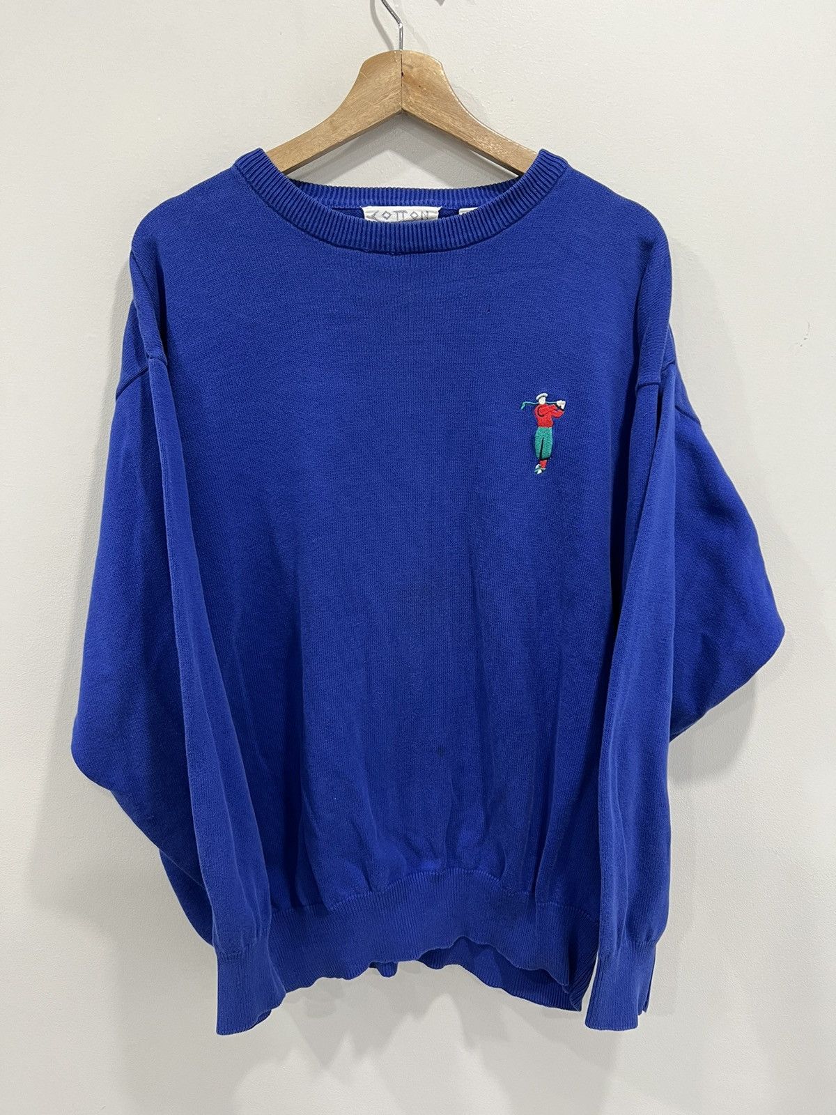 Vintage Vintage Golf Knit Sweater Crewneck arnold palmer Size US XL / EU 56 / 4 - 1 Thumbnail