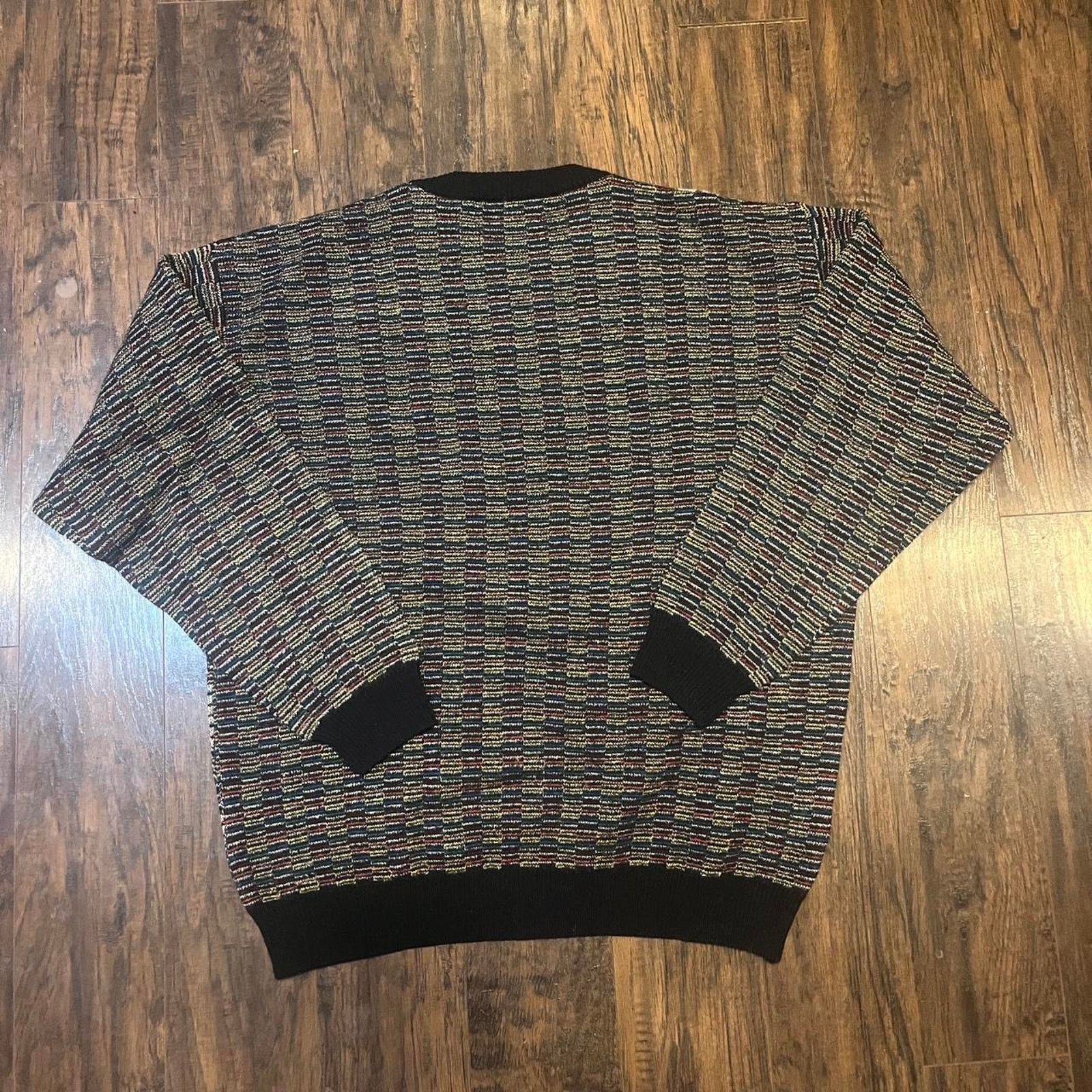 Bachrach Multicolored Bachrach Italian wool sweater Size US XL / EU 56 / 4 - 3 Thumbnail
