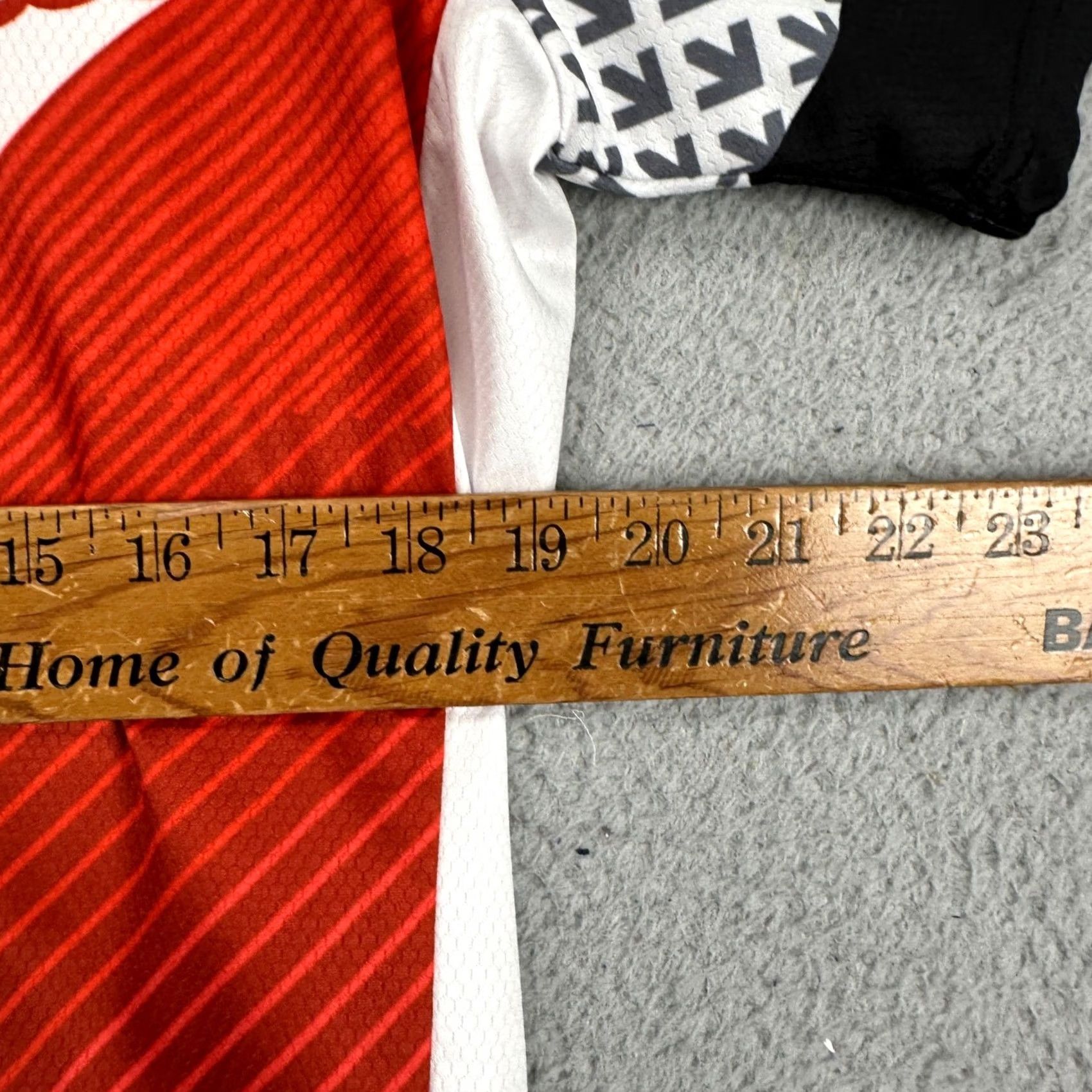 Vintage VINTAGE Ohio Ste Buckeyes Mens Cycling Jersey Shirt Medium Red Geometric Zip Up Hincapie Size US M / EU 48-50 / 2 - 6 Thumbnail
