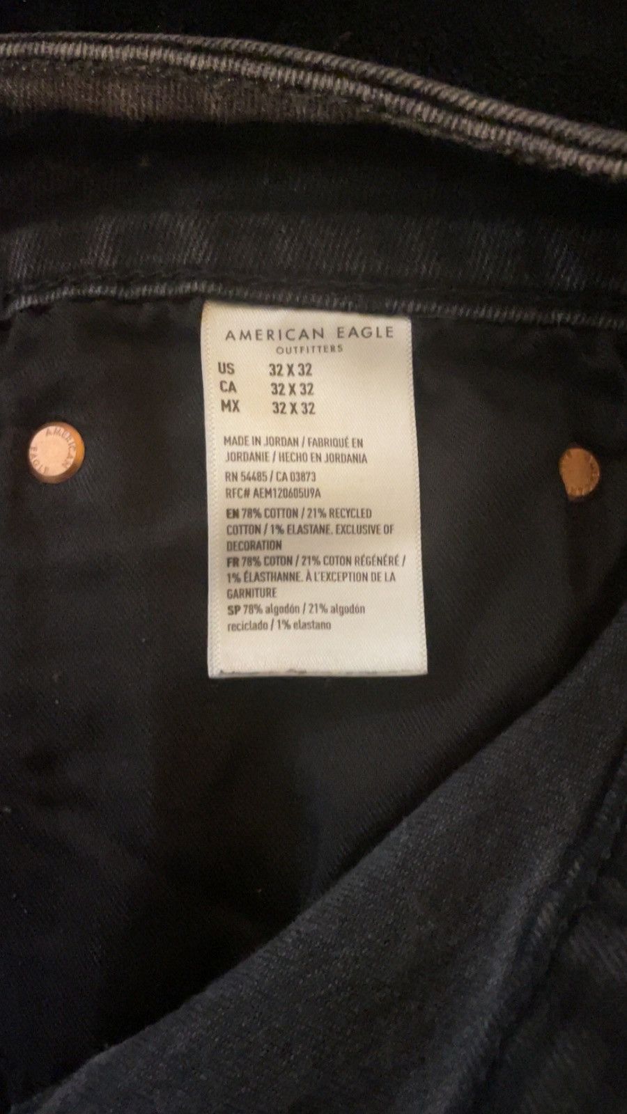 American Eagle Outfitters American eagle jeans Size US 32 / EU 48 - 2 Thumbnail