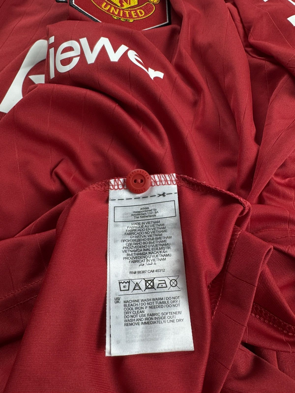 Adidas Manchester United 2022/2023 Football Shirt Jersey Kit Size US XXL / EU 58 / 5 - 14 Thumbnail